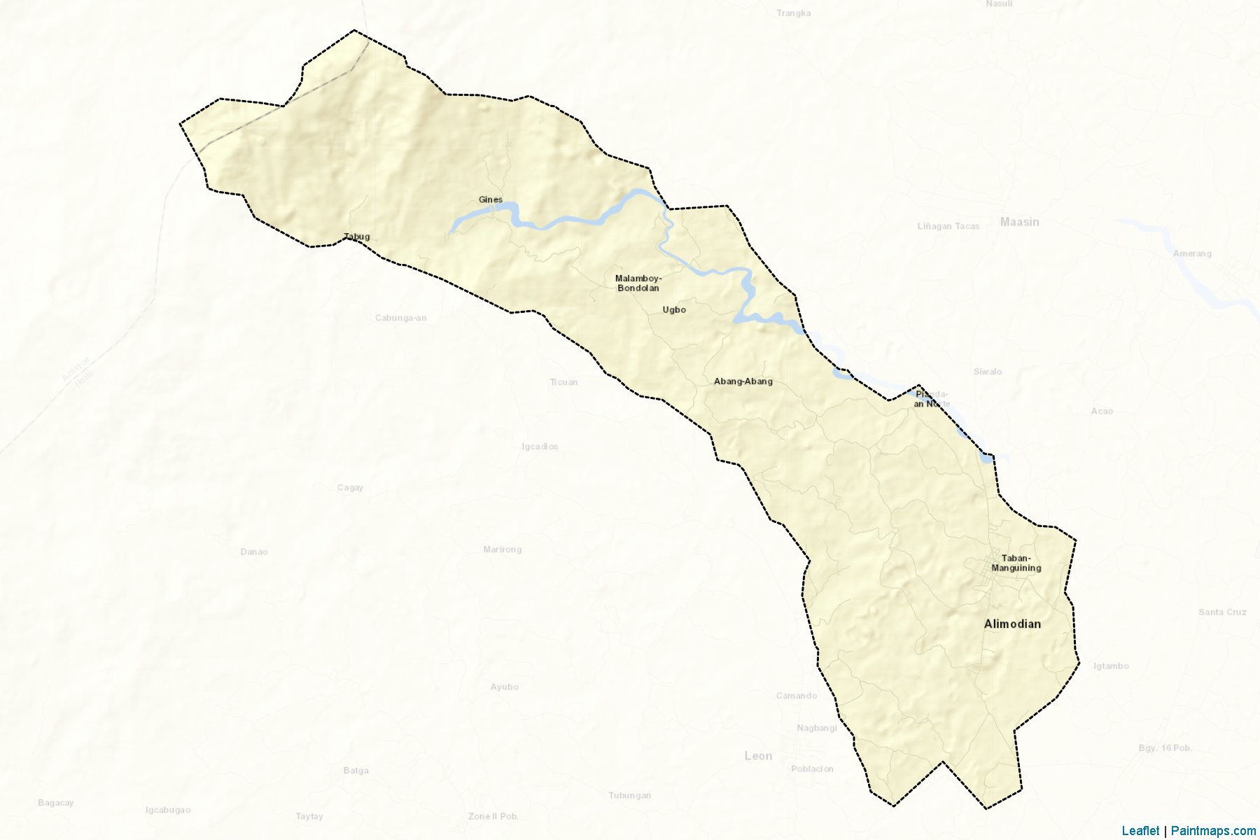 Alimodian (Iloilo) Map Cropping Samples-2