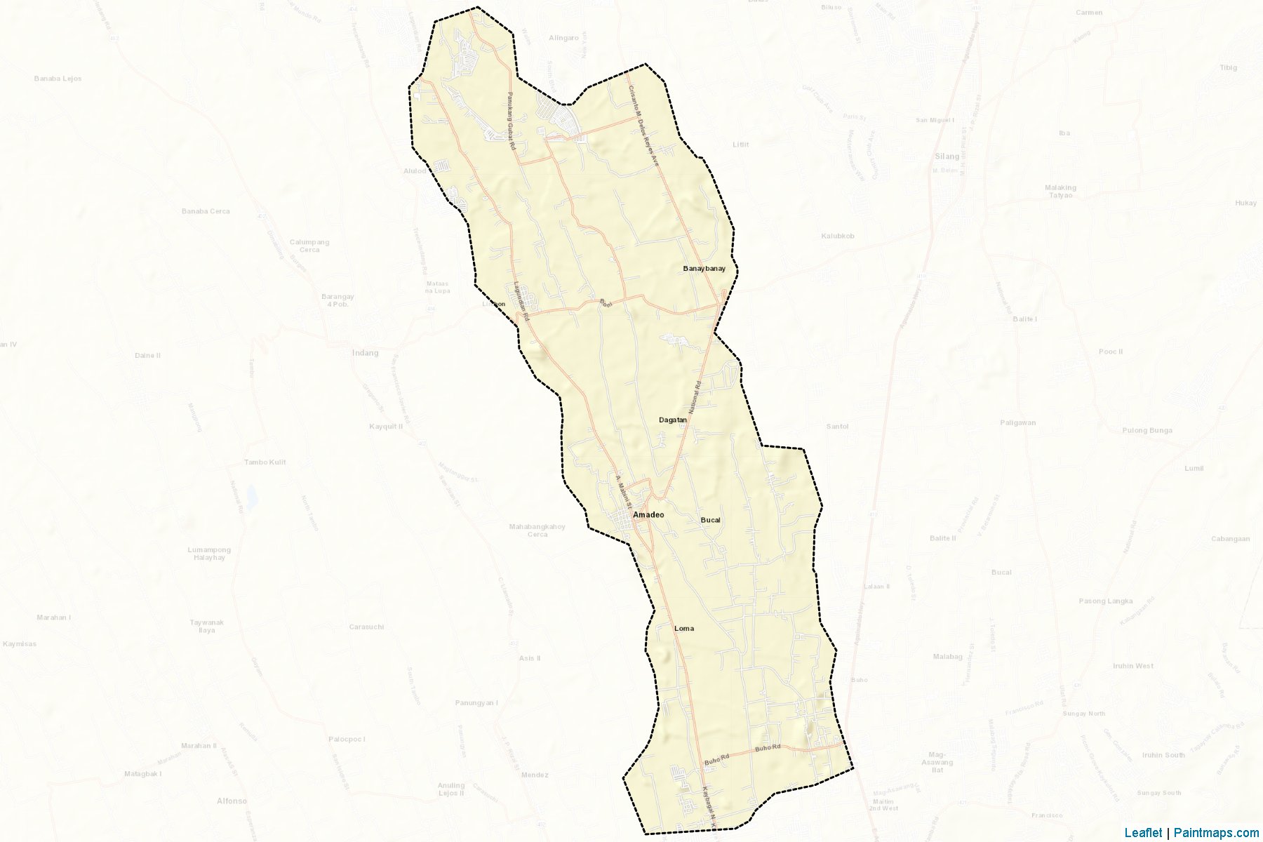 Amadeo (Cavite) Map Cropping Samples-2