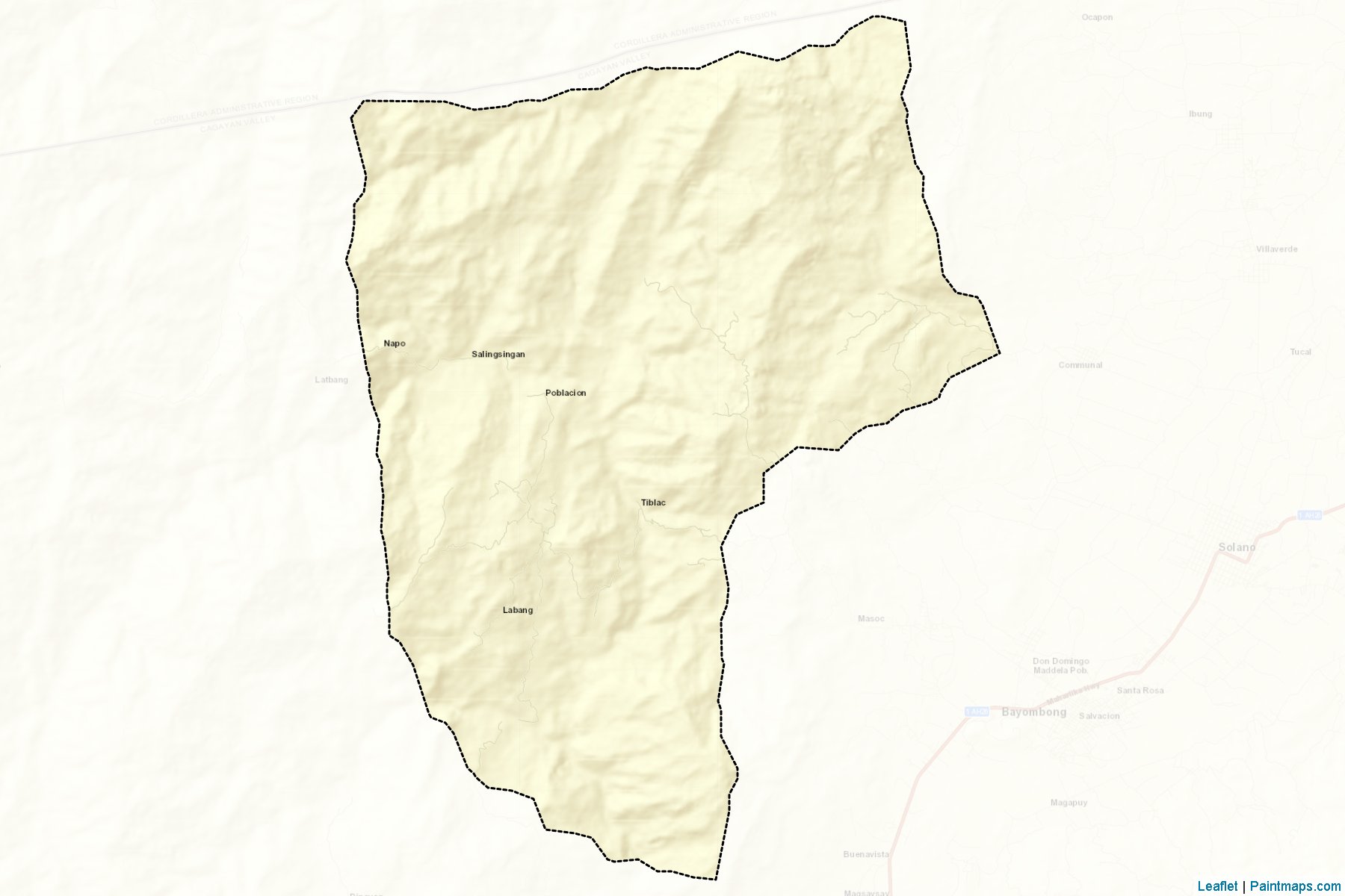 Muestras de recorte de mapas Ambaguio (Nueva Vizcaya)-2