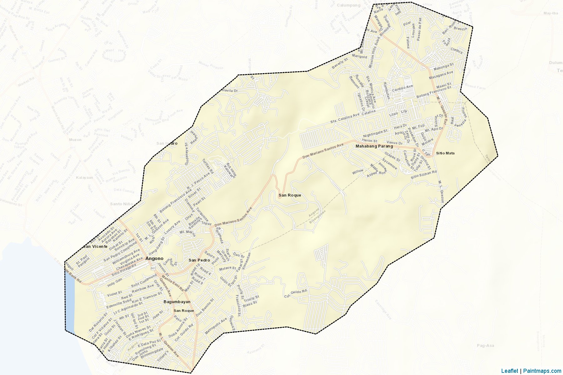 Angono (Rizal) Map Cropping Samples-2