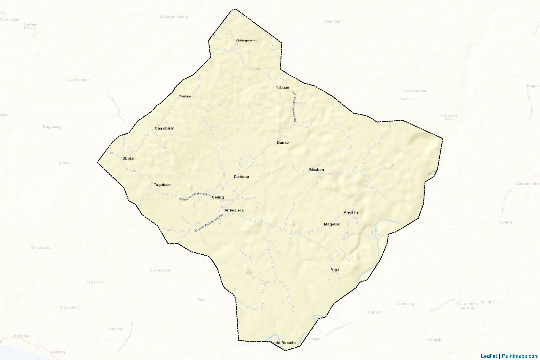 Antequera (Bohol) Map Cropping Samples-2