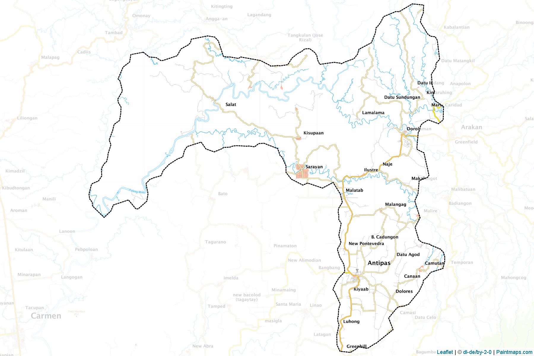 Antipas (Cotabato) Map Cropping Samples-1