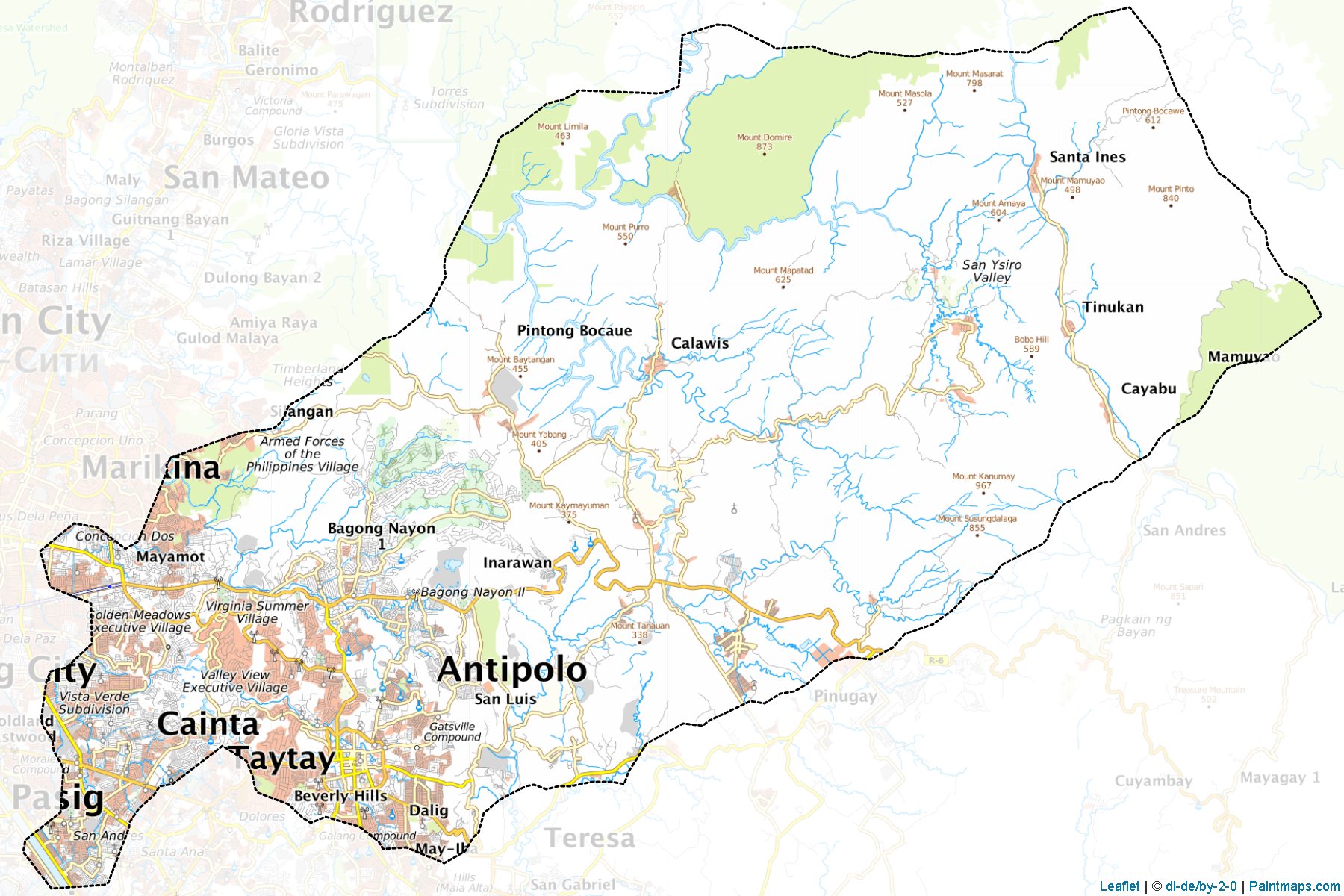 Make printable Antipolo maps with border masking (cropping) using ...