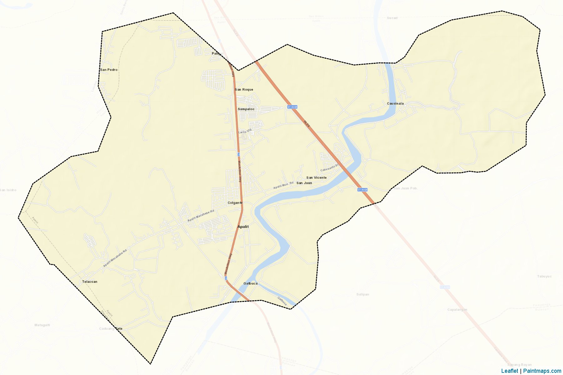 Apalit (Pampanga) Map Cropping Samples-2