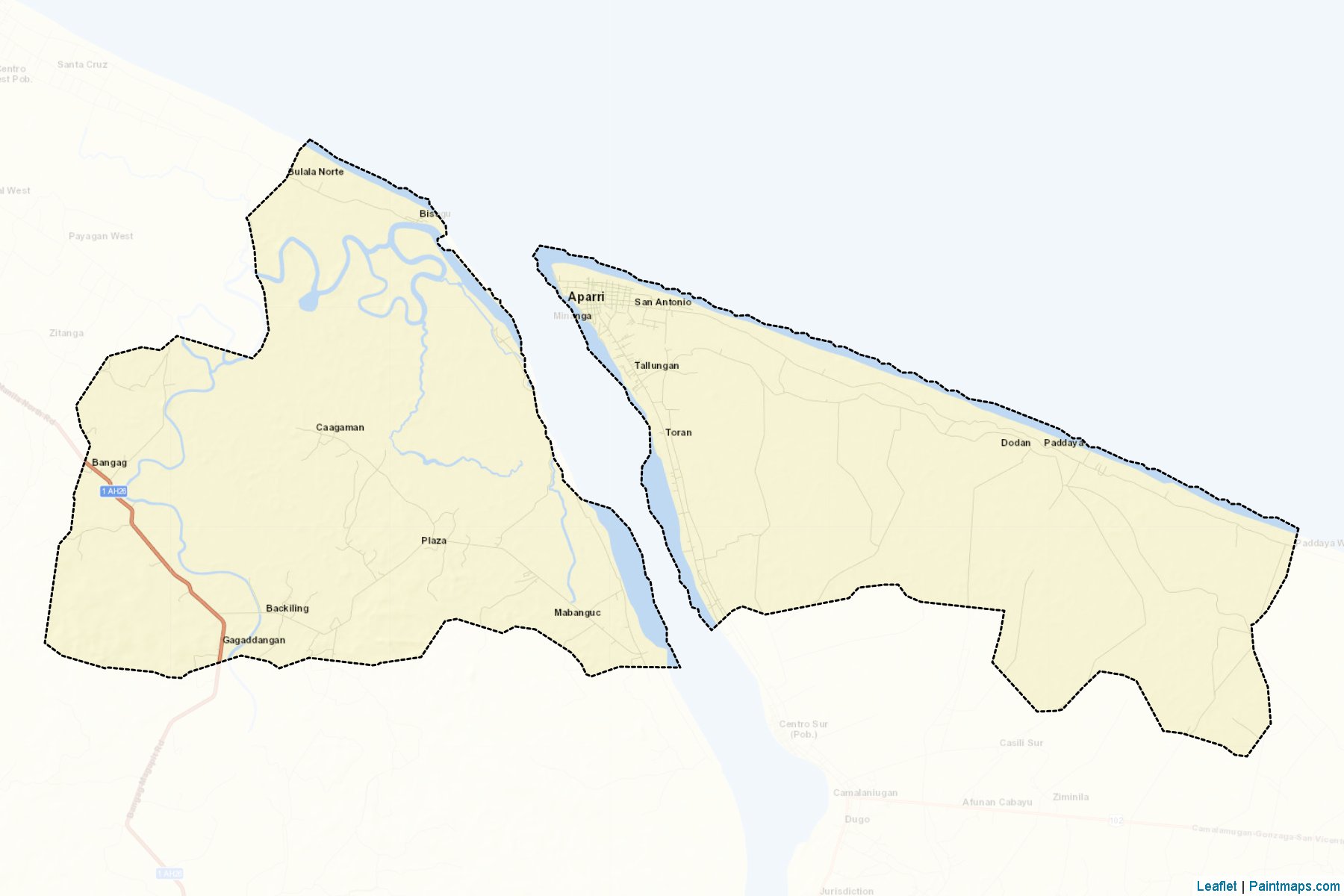 Aparri (Cagayan) Map Cropping Samples-2