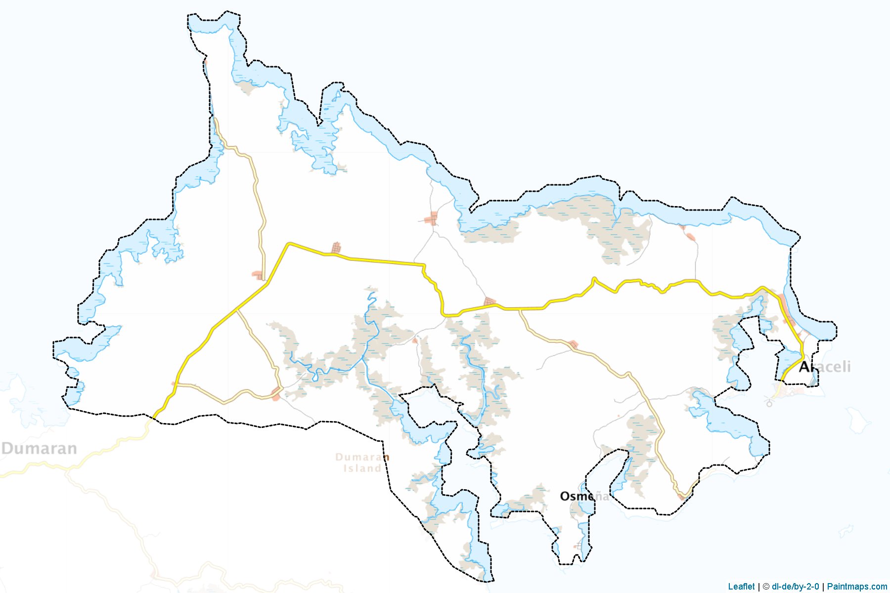 Araceli (Palawan) Map Cropping Samples-1