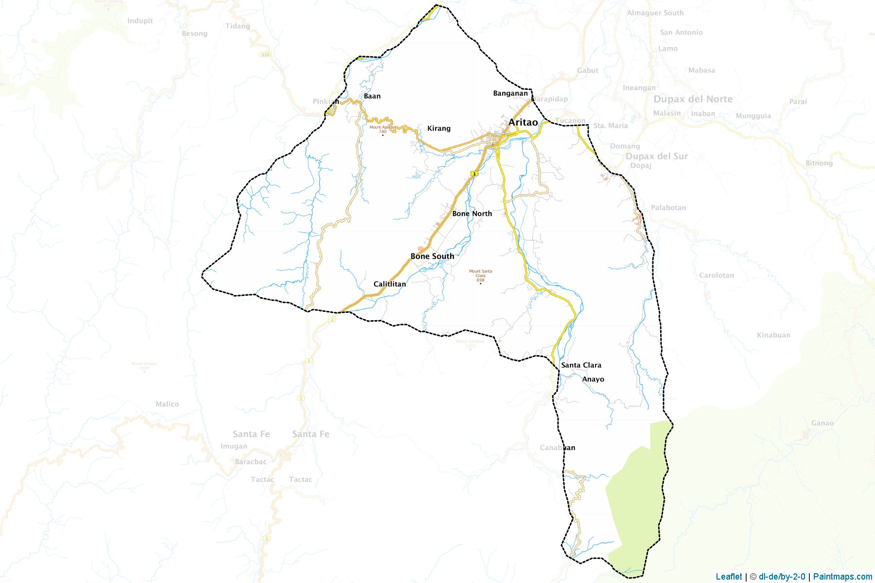 Aritao (Nueva Vizcaya) Map Cropping Samples-1