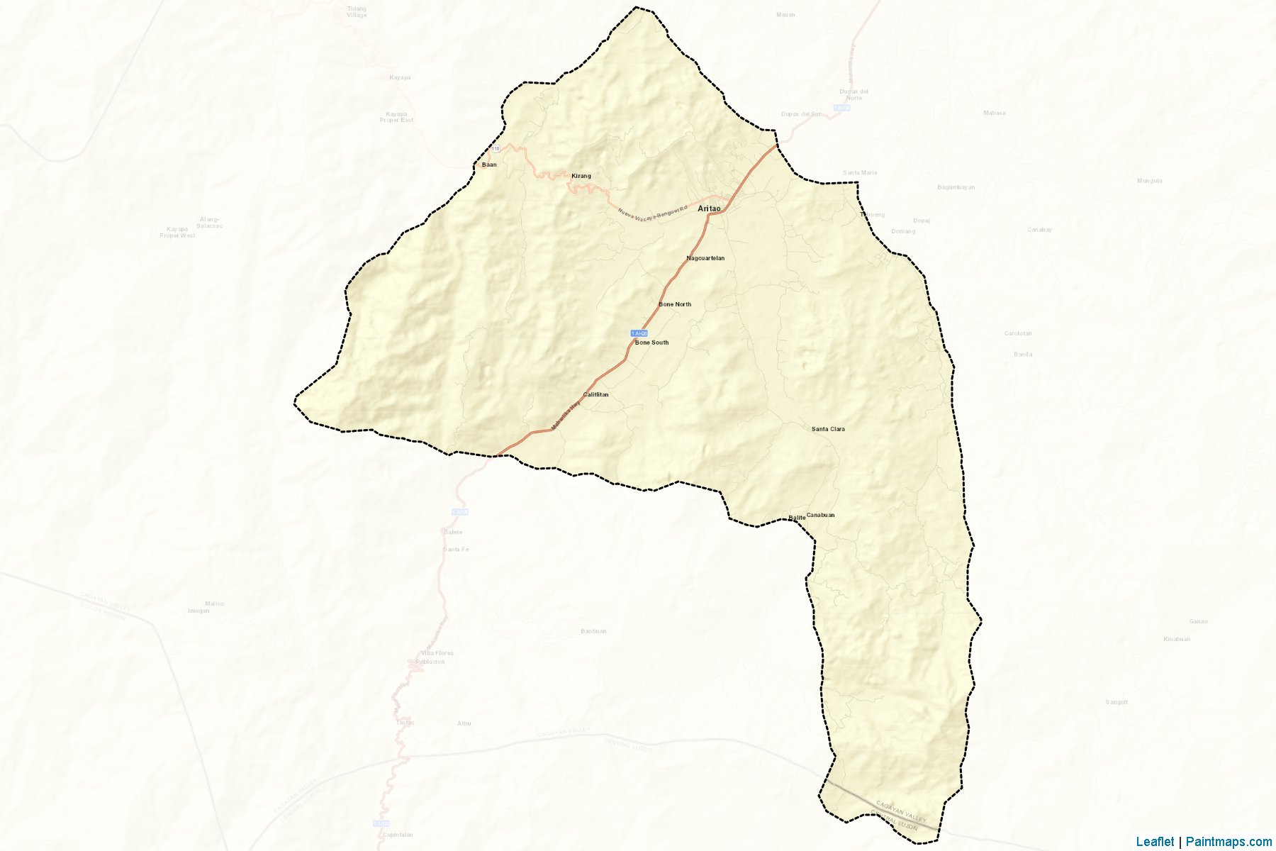 Aritao (Nueva Vizcaya) Map Cropping Samples-2