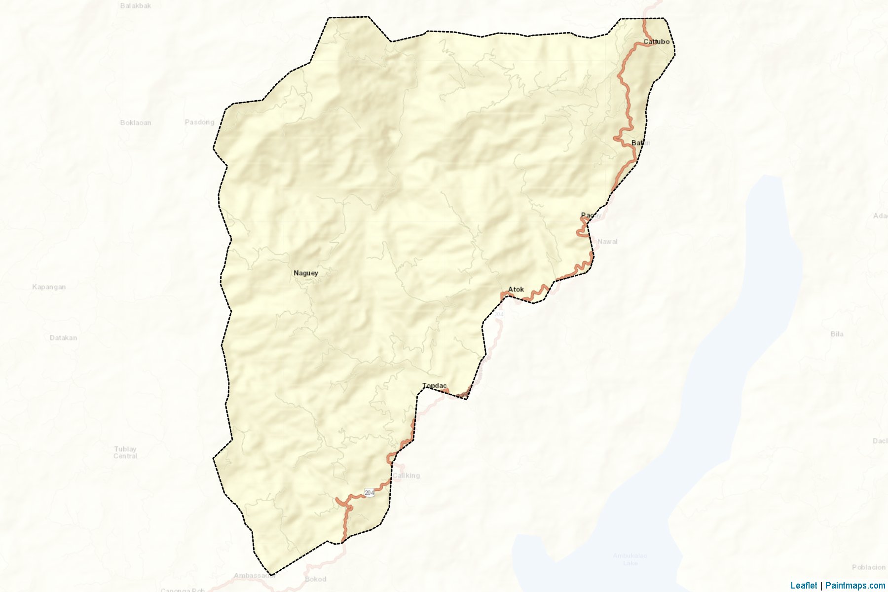 Atok (Benguet) Map Cropping Samples-2