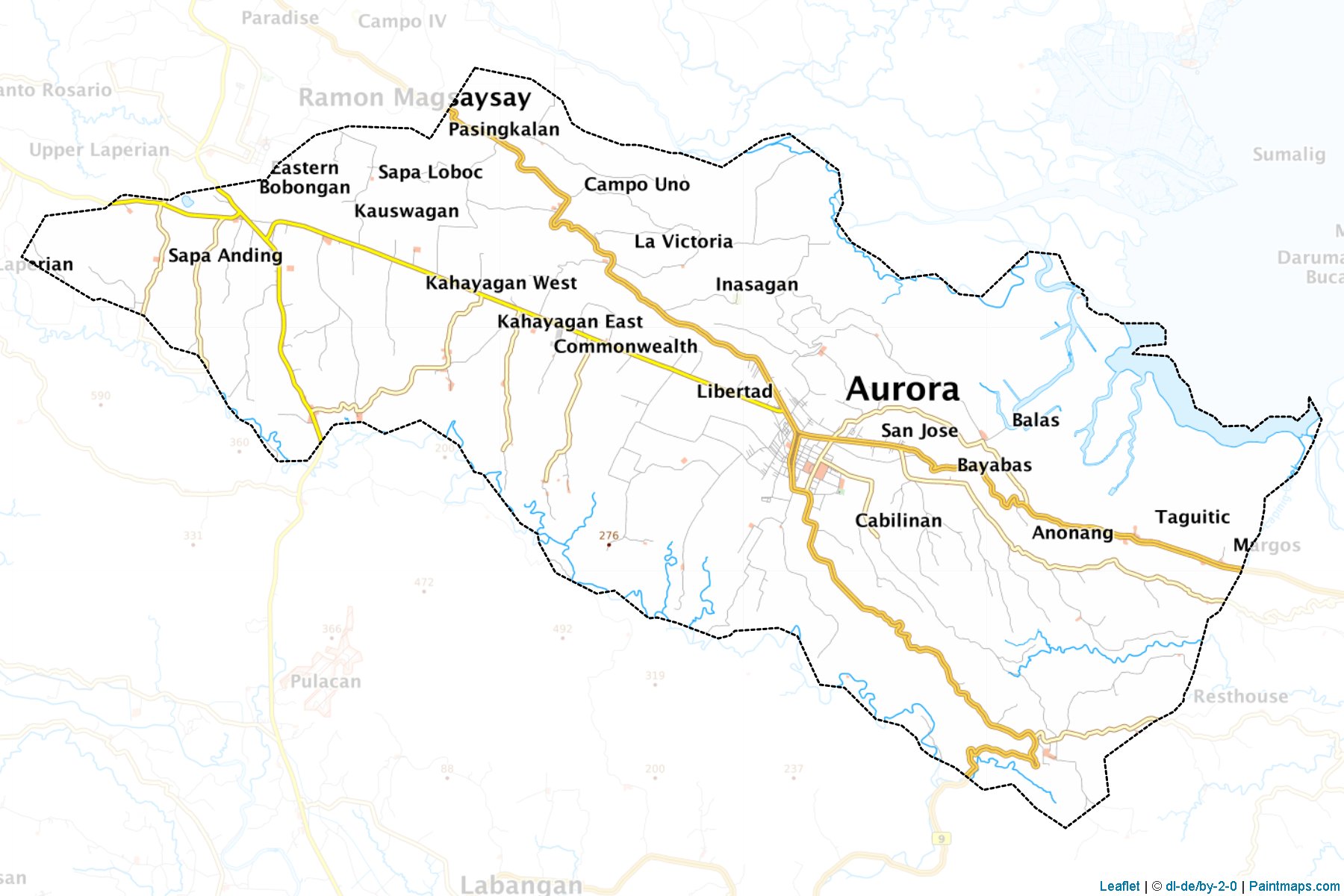 Aurora (Zamboanga del Sur) Map Cropping Samples-1