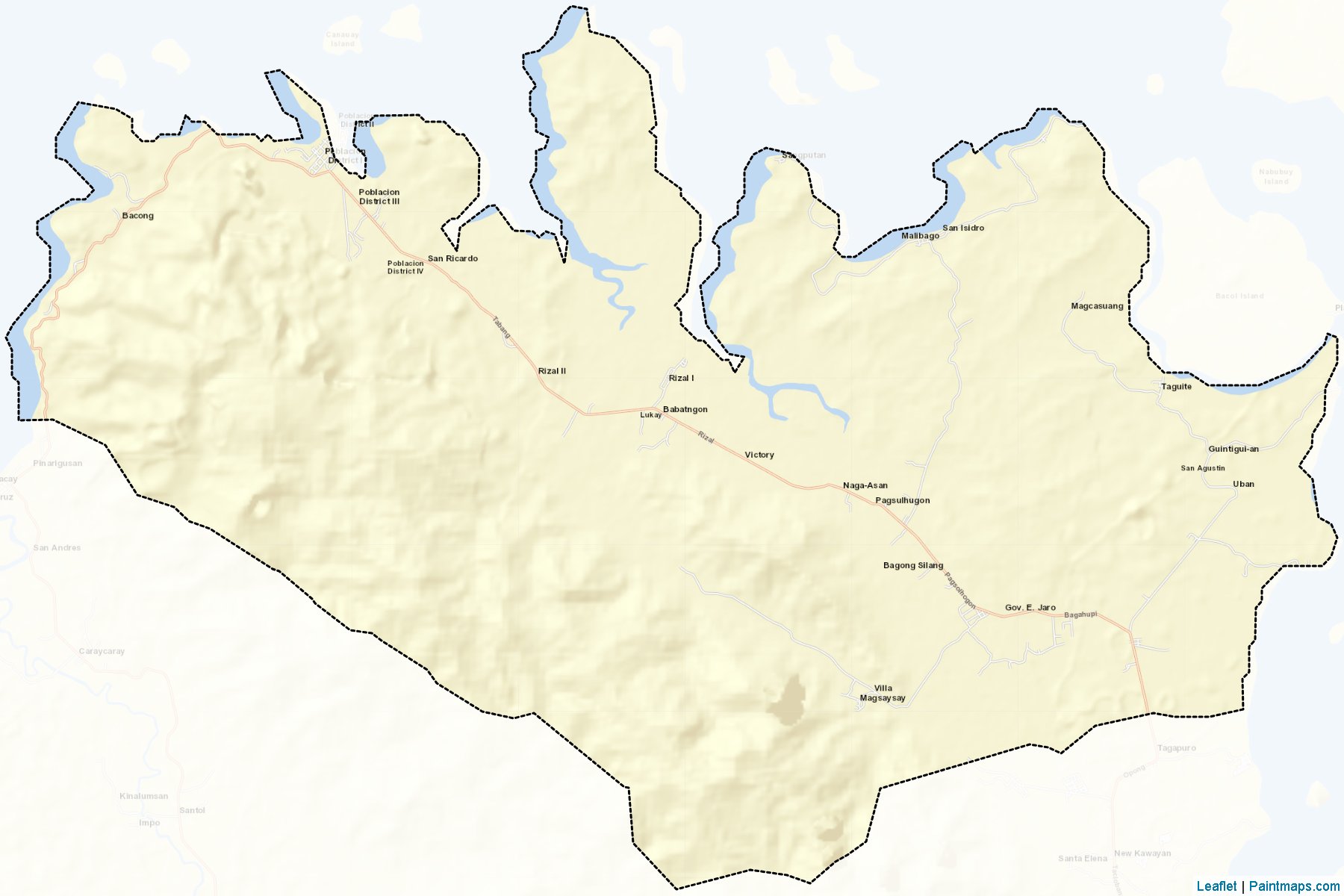 Babatngon (Leyte) Map Cropping Samples-2