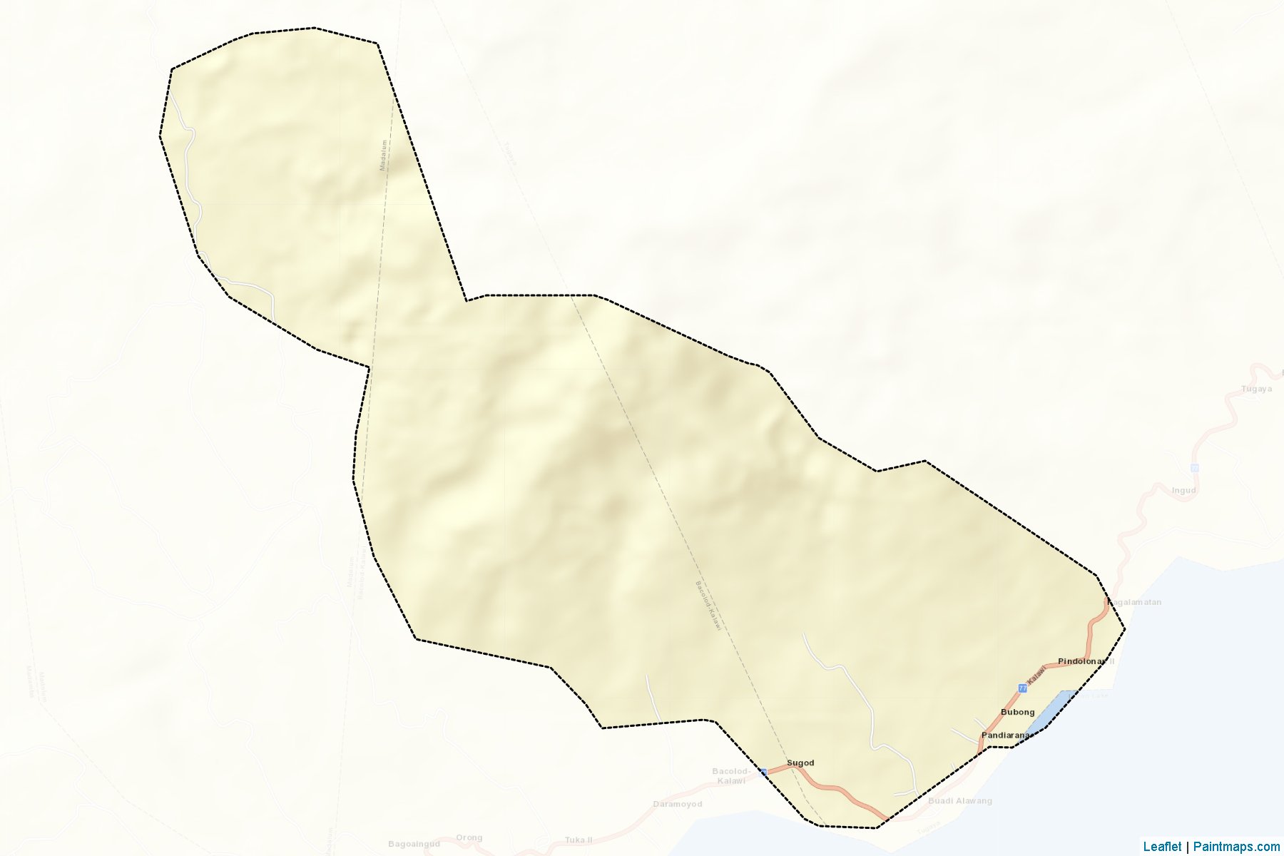 Bacolod Grande (Lanao del Sur) Map Cropping Samples-2