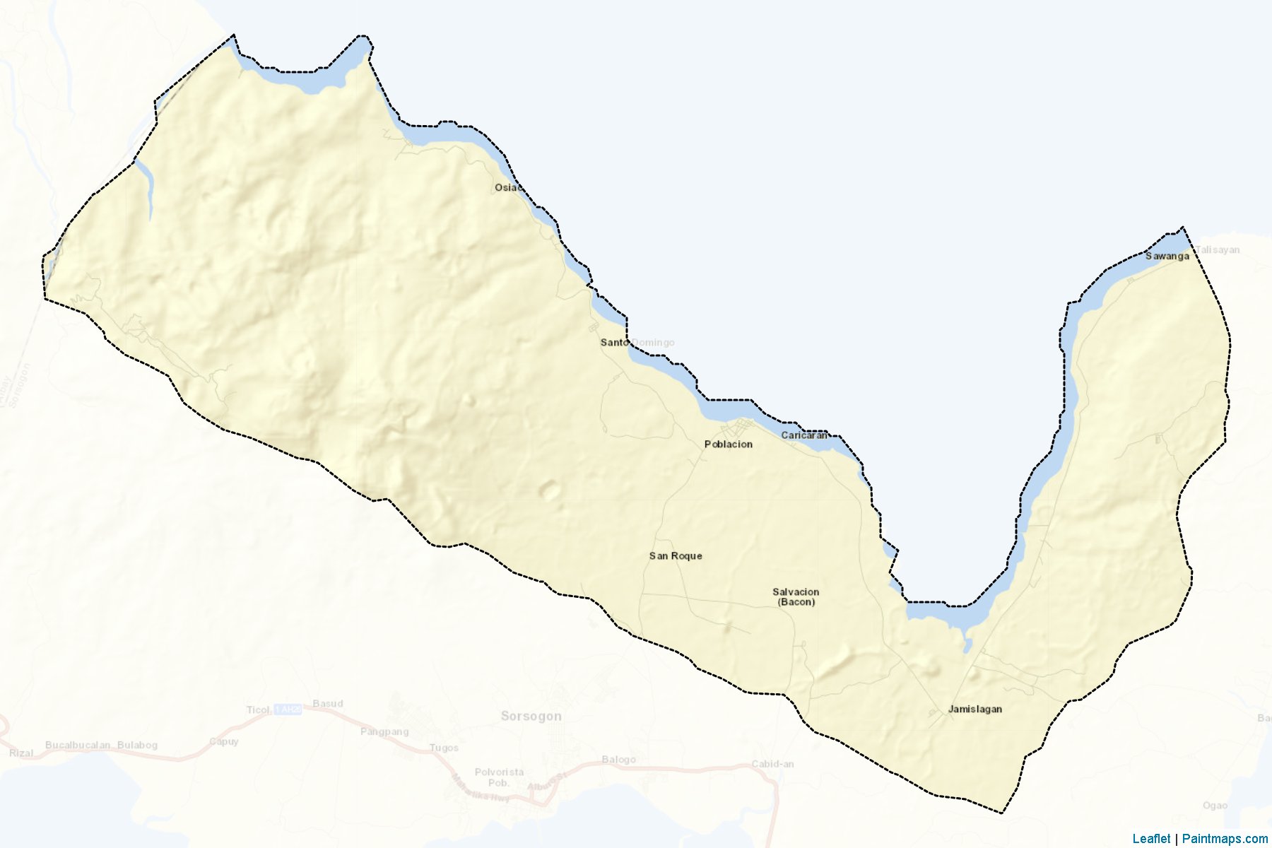 Bacon (Sorsogon) Map Cropping Samples-2