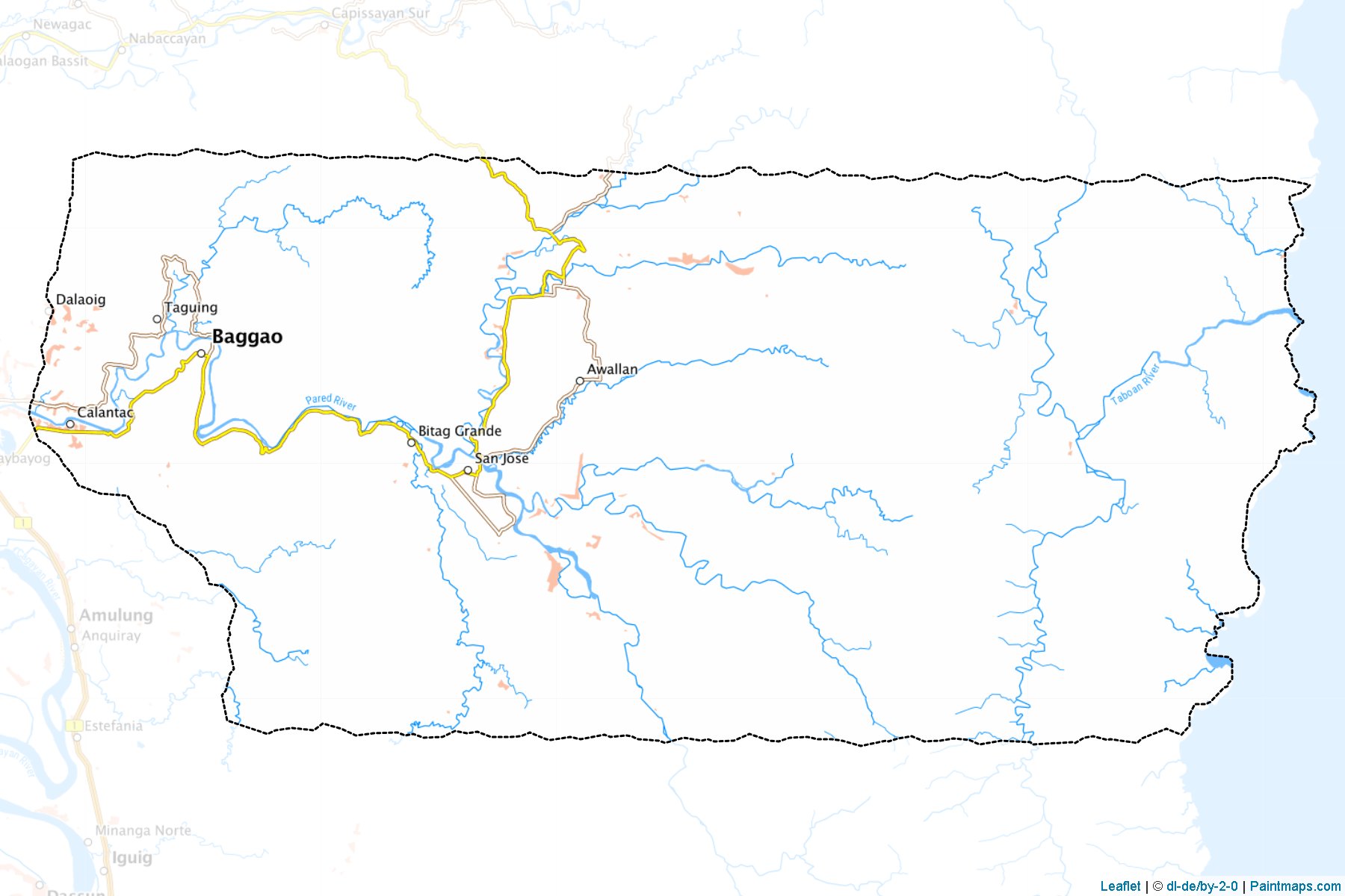 Baggao (Cagayan) Map Cropping Samples-1