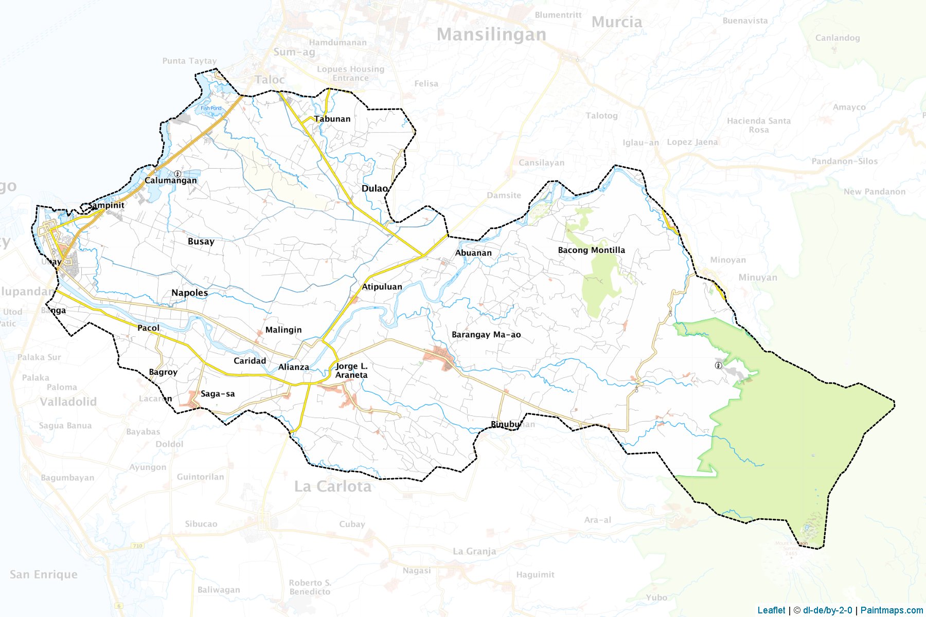 Bago City (Negros Occidental) Map Cropping Samples-1