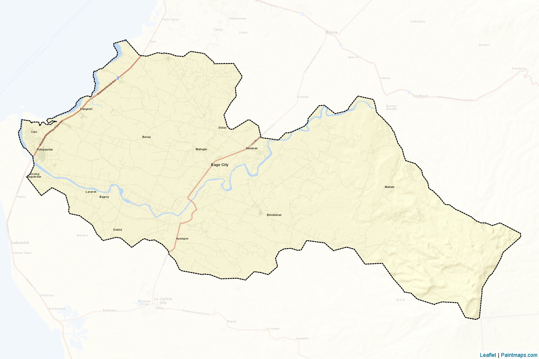 Bago City (Negros Occidental) Map Cropping Samples-2