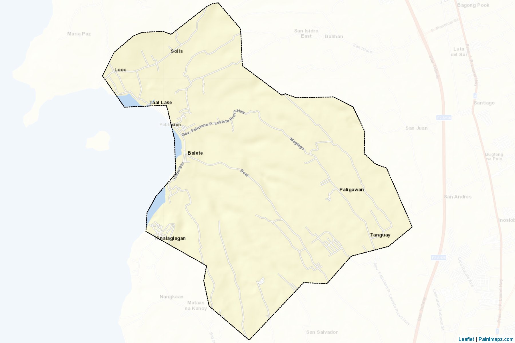 Balete (Batangas) Map Cropping Samples-2