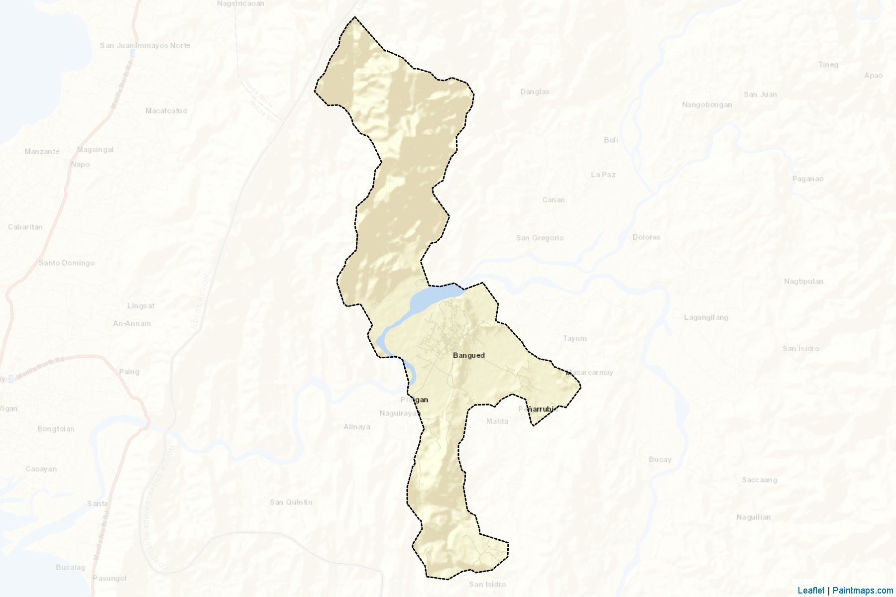 Bangued (Abra) Map Cropping Samples-2