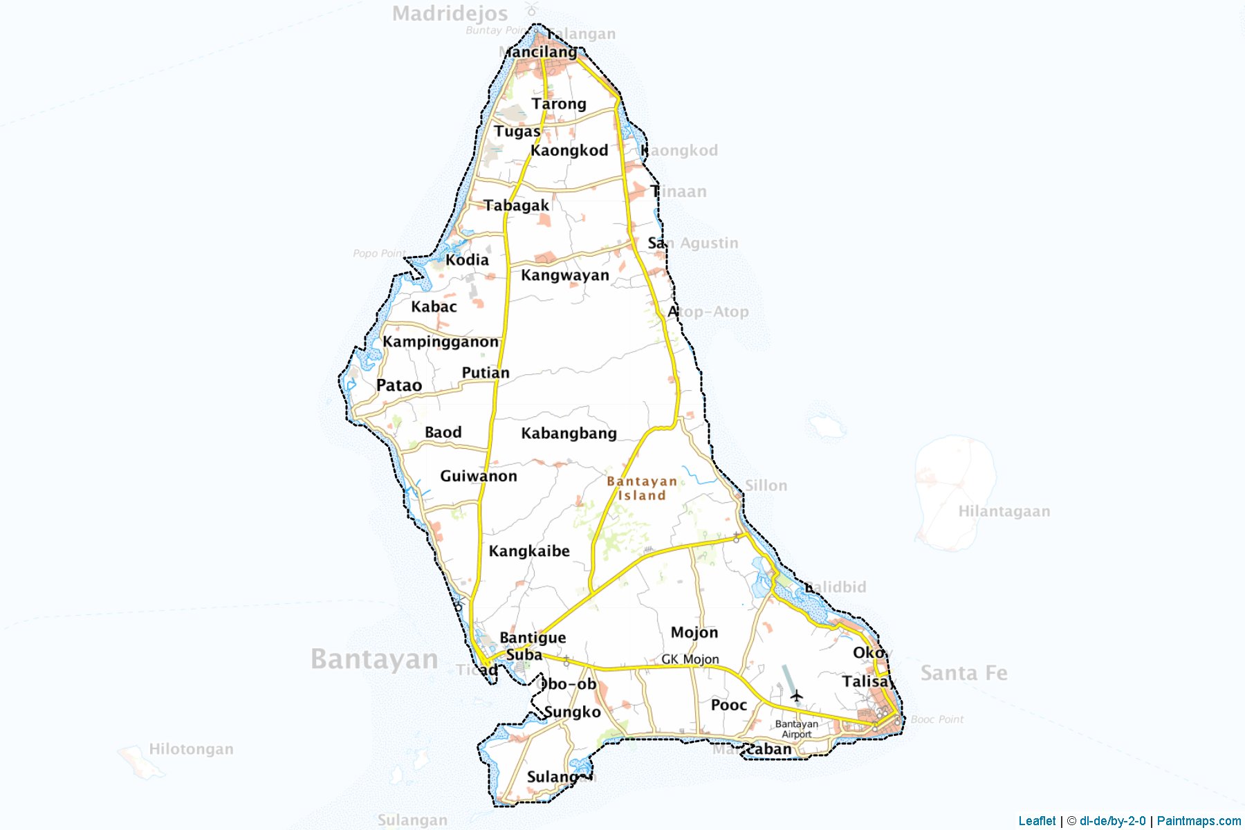 Bantayan (Cebu) Map Cropping Samples-1