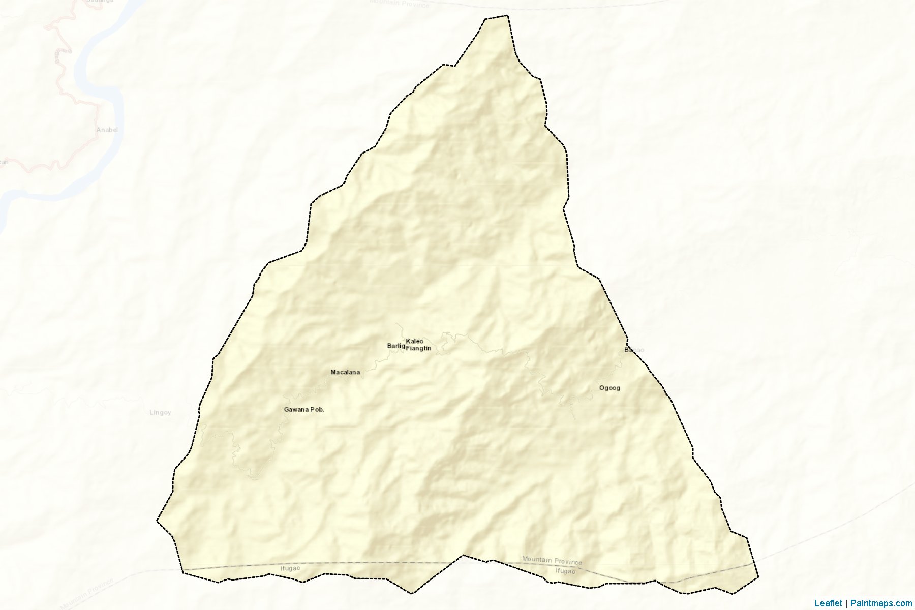 Barlig (Mountain Province) Map Cropping Samples-2