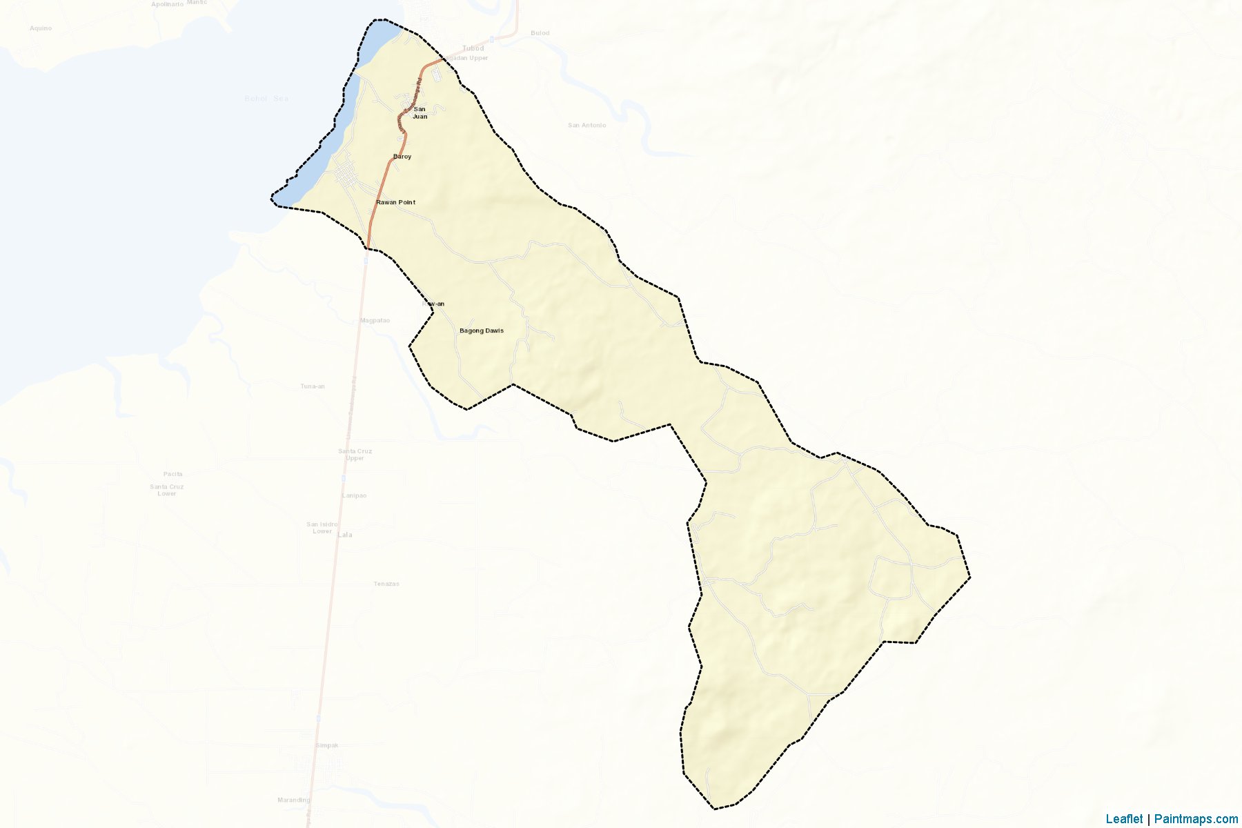 Baroy (Lanao del Norte) Map Cropping Samples-2