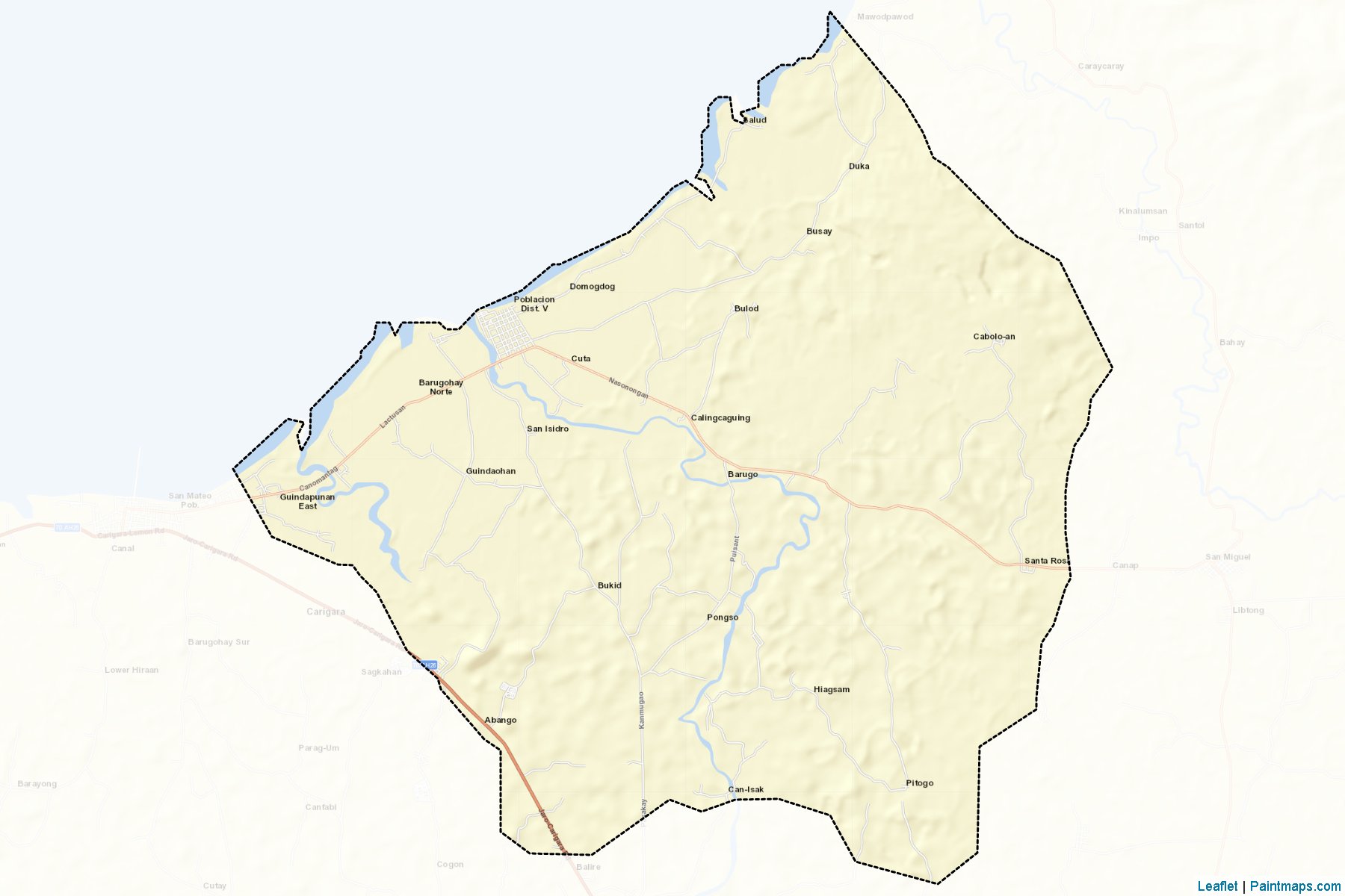 Barugo (Leyte) Map Cropping Samples-2