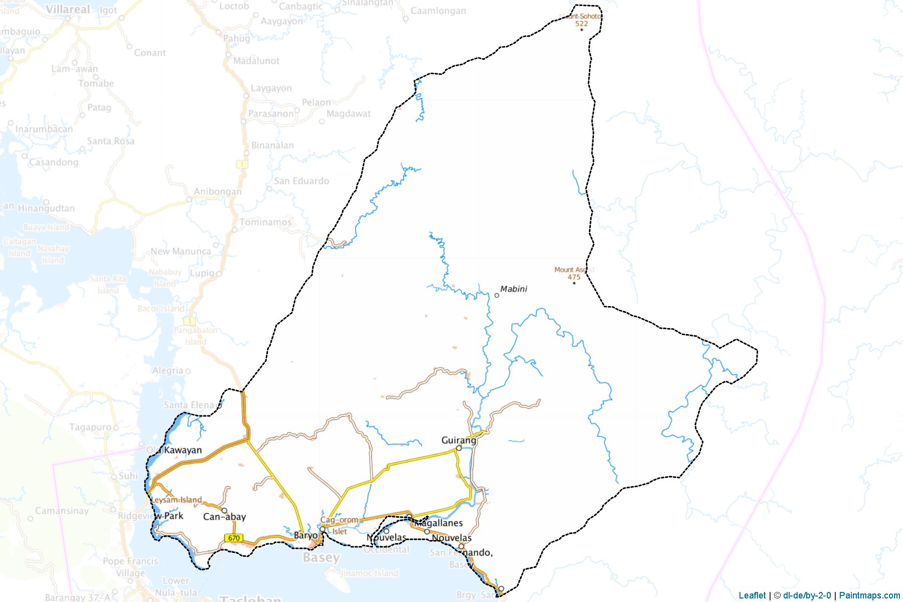 Basey (Samar) Map Cropping Samples-1