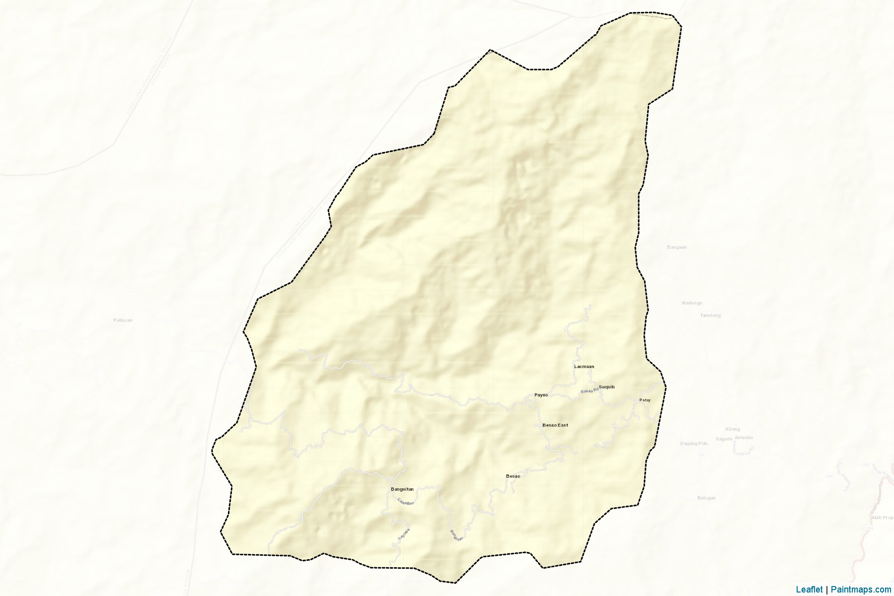 Besao (Mountain Province) Map Cropping Samples-2