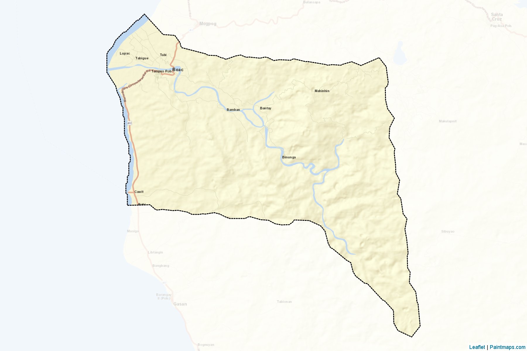 Boac (Marinduque) Map Cropping Samples-2