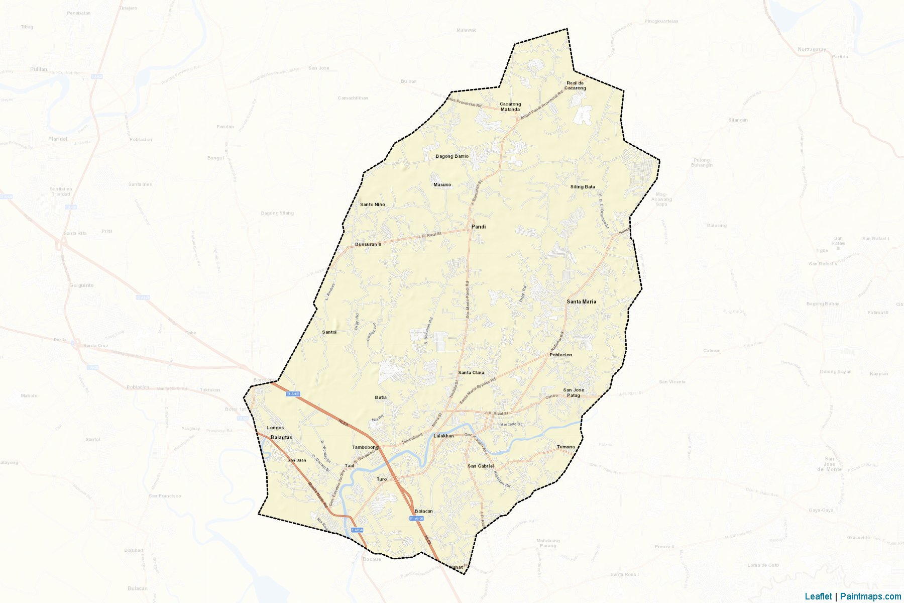 Bocaue (Bulacan) Map Cropping Samples-2