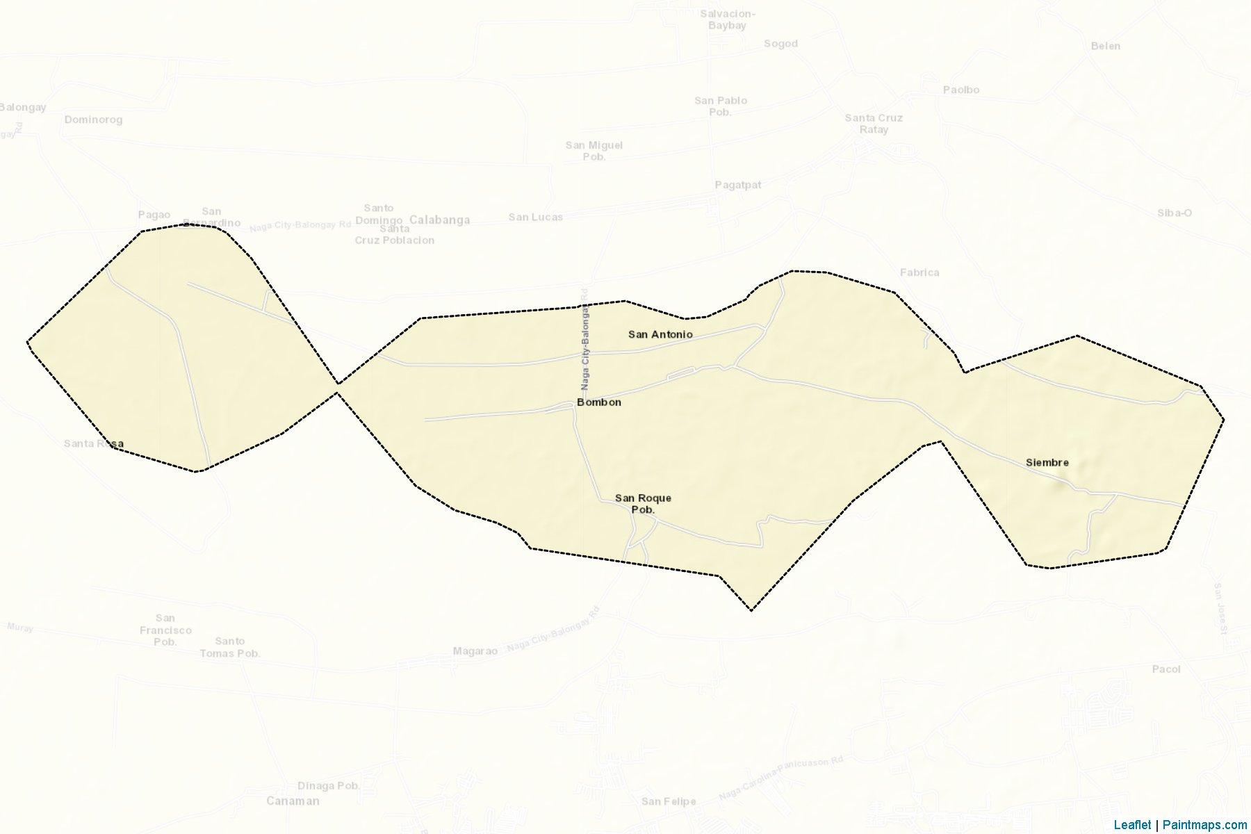 Bombon (Camarines Sur) Map Cropping Samples-2