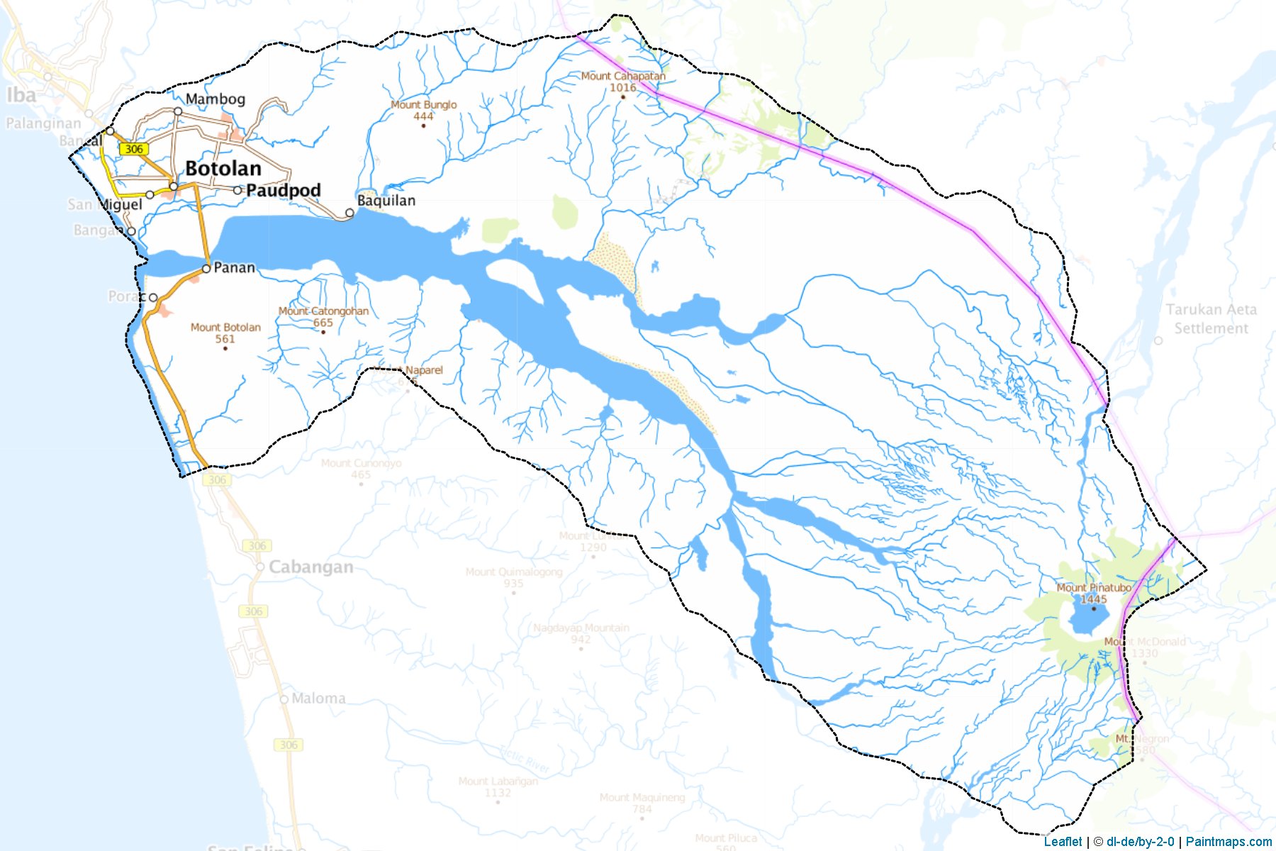 Botolan (Zambales) Map Cropping Samples-1