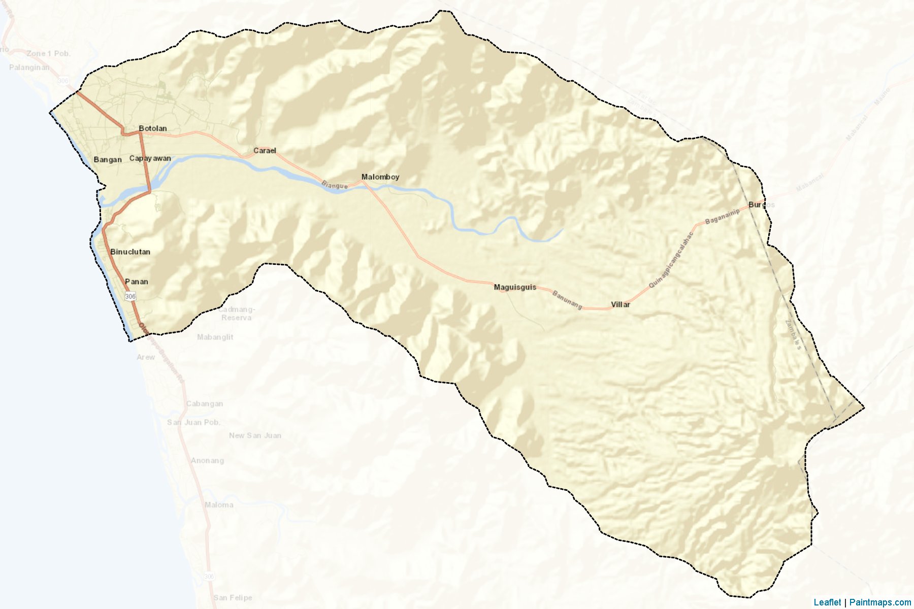 Botolan (Zambales) Map Cropping Samples-2