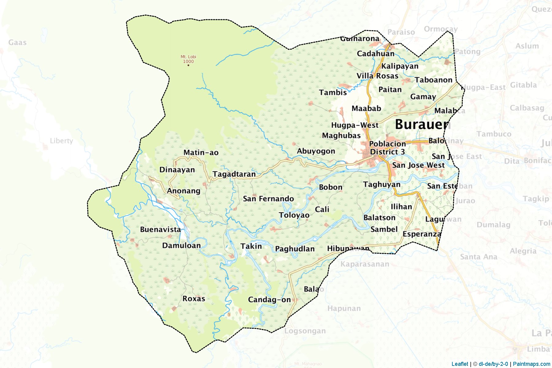 Burauen (Leyte) Map Cropping Samples-1