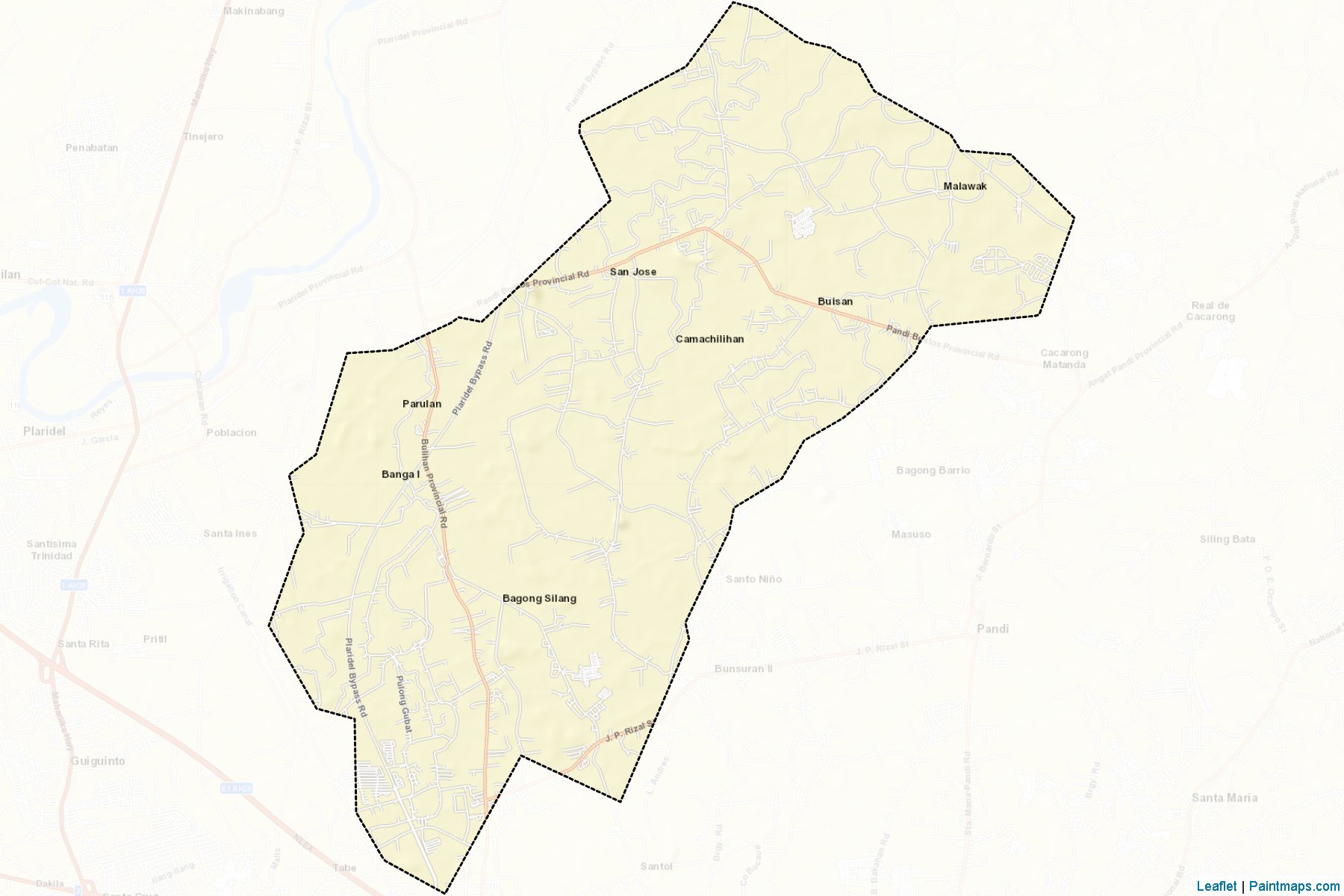 Bustos (Bulacan) Map Cropping Samples-2