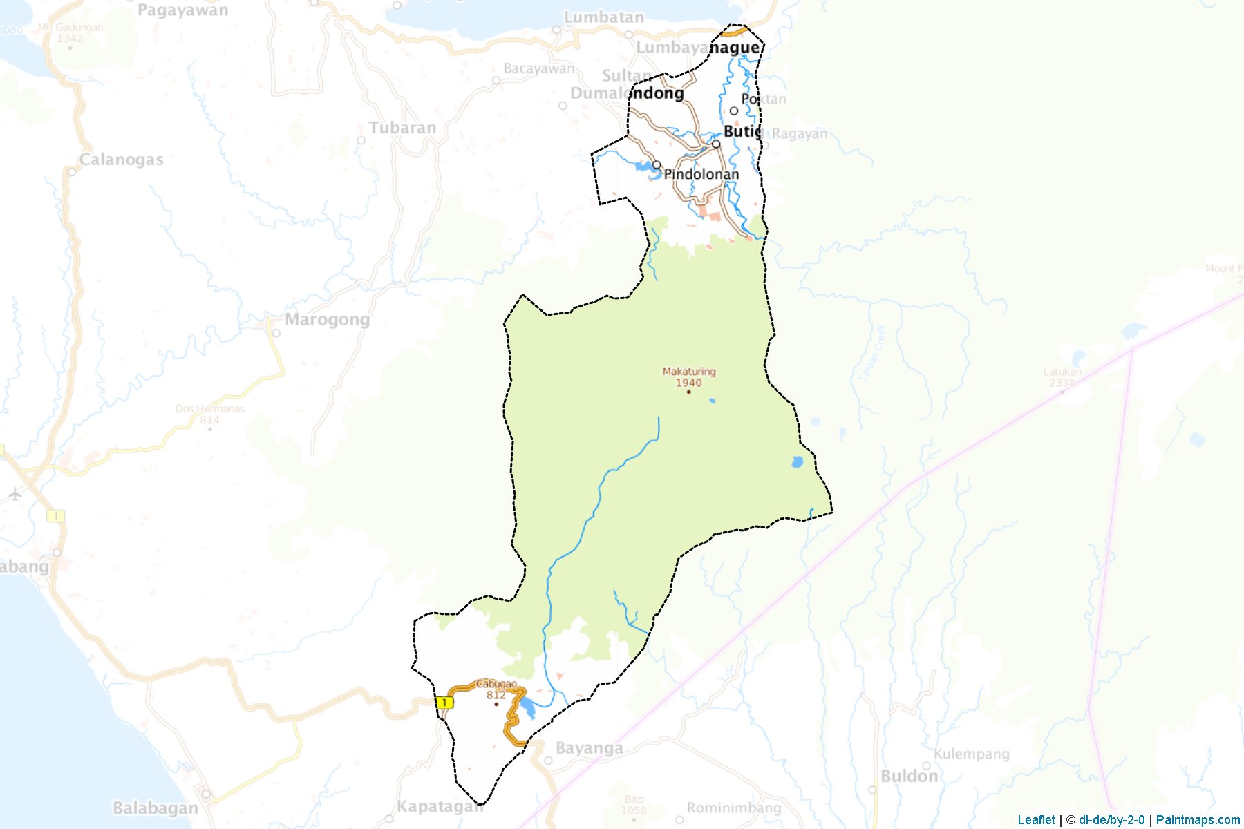 Butig (Lanao del Sur) Map Cropping Samples-1