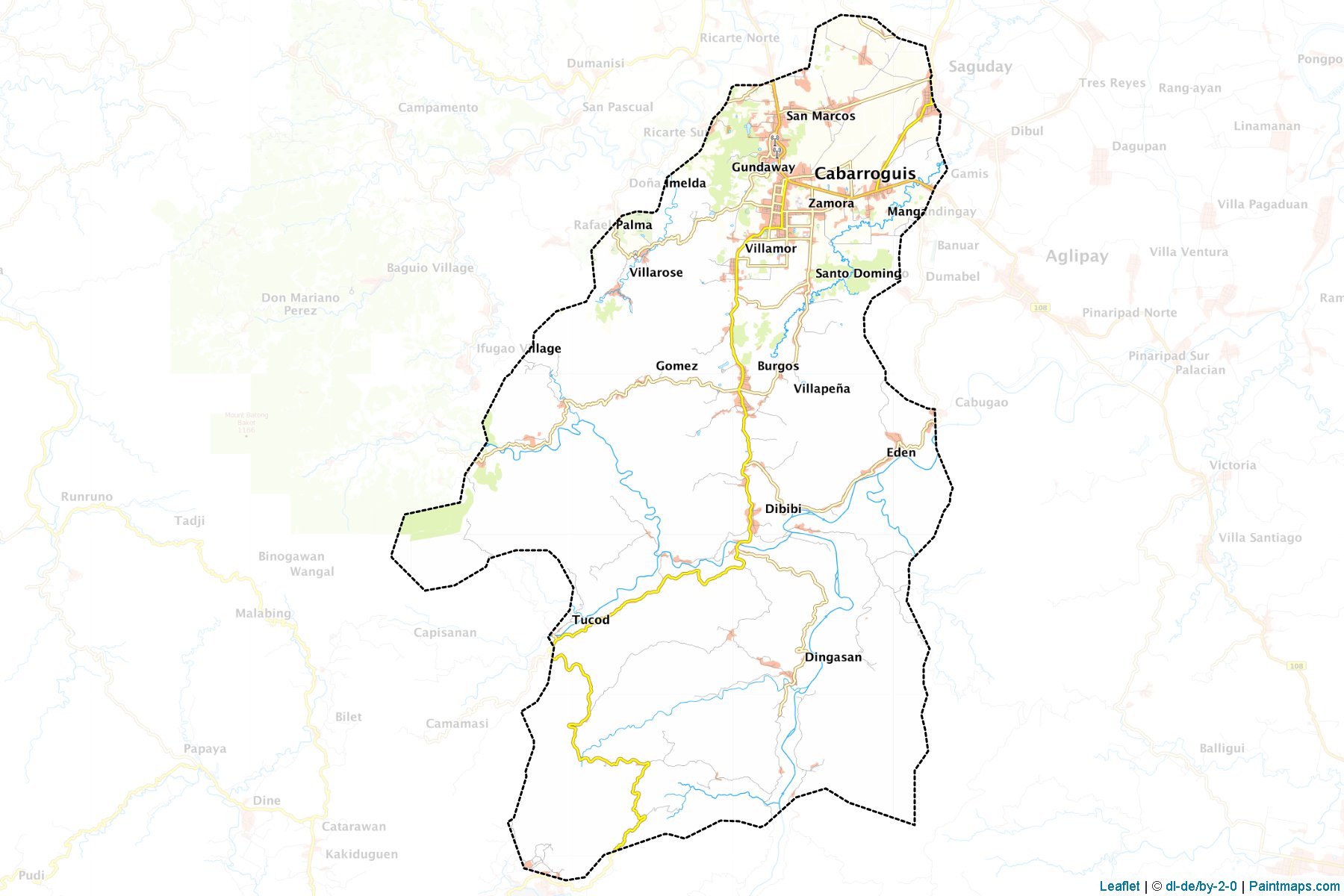 Cabarroguis (Quirino) Map Cropping Samples-1