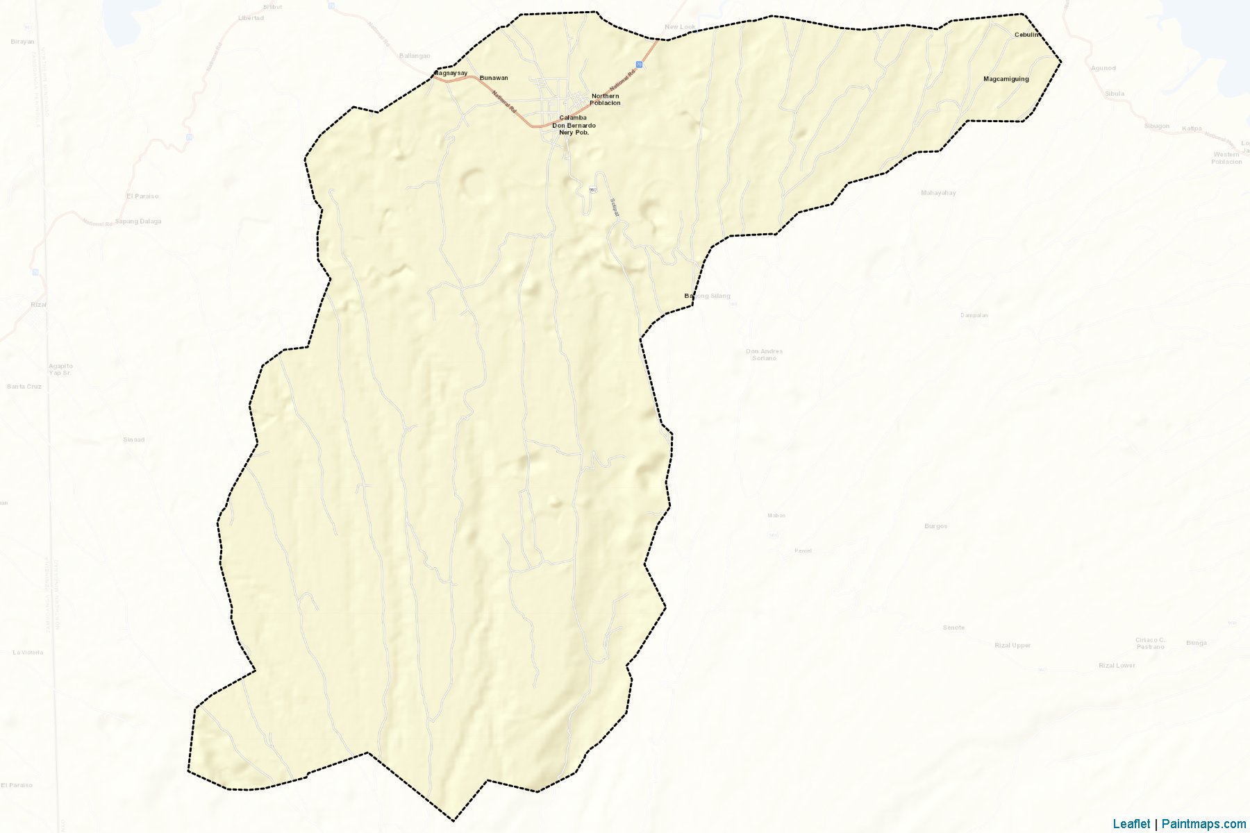 Calamba (Misamis Occidental) Haritası Örnekleri-2