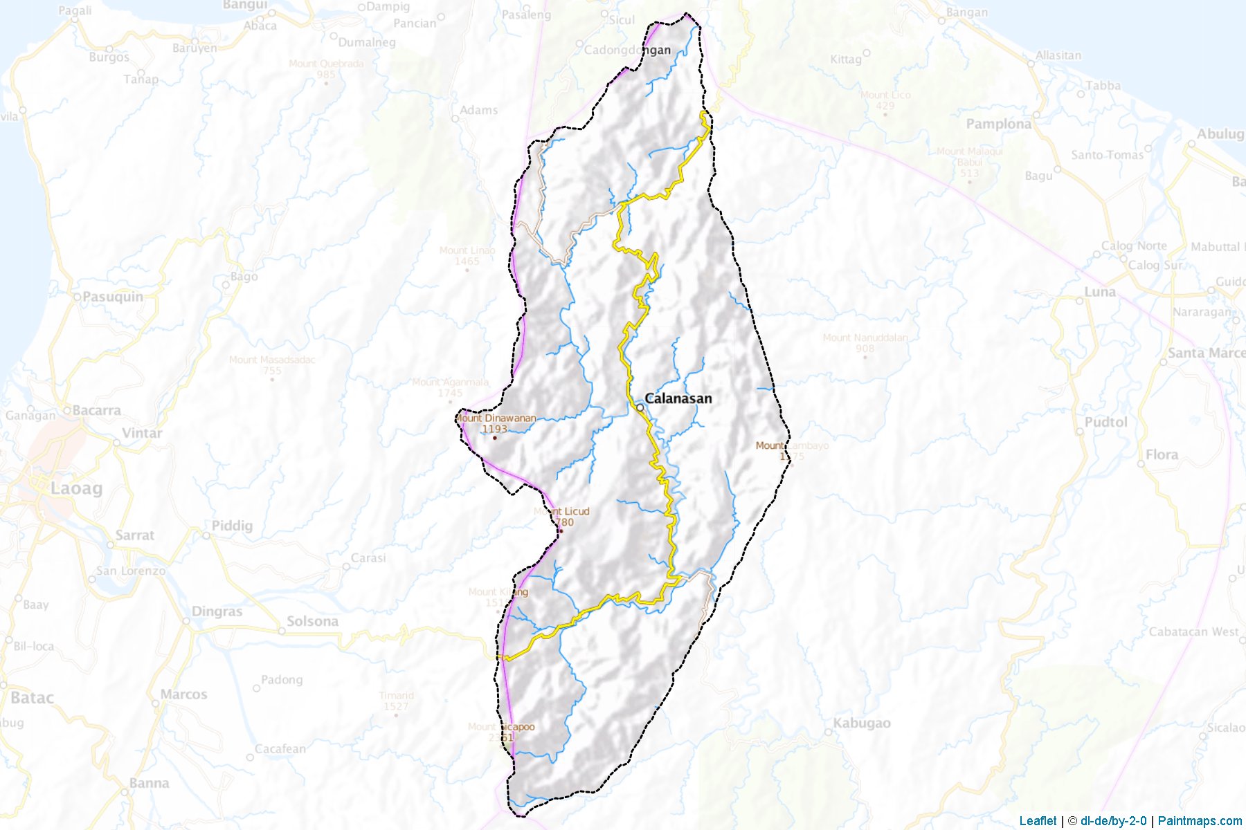 Muestras de recorte de mapas Calanasan (Apayao)-1