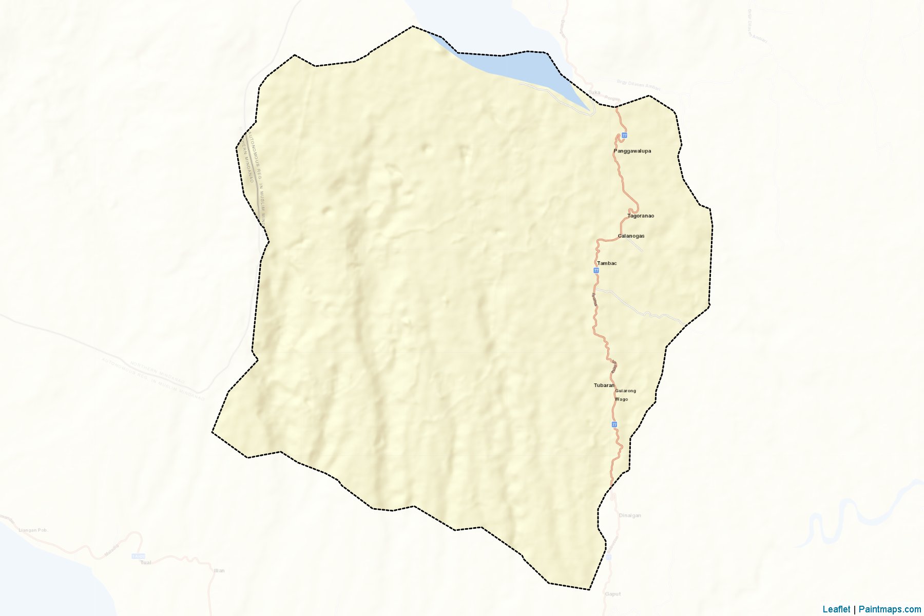 Calanogas (Lanao del Sur) Map Cropping Samples-2