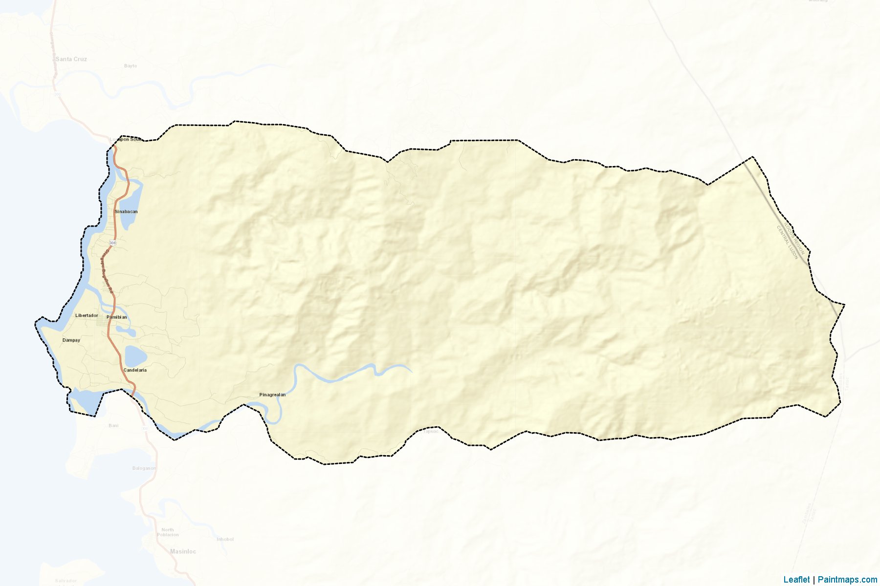 Candelaria (Zambales) Map Cropping Samples-2