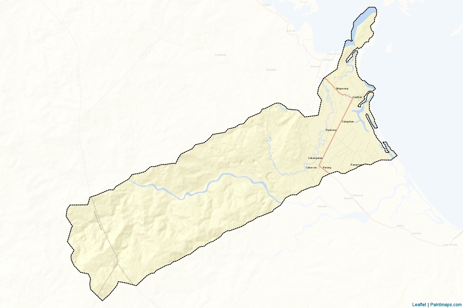 Cantilan (Surigao del Sur) Map Cropping Samples-2