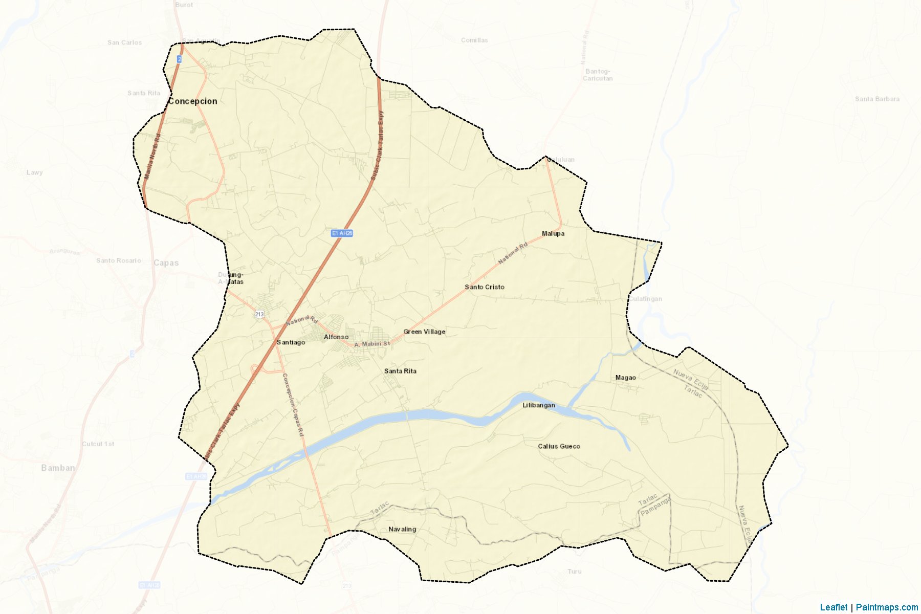 Concepcion (Tarlac) Map Cropping Samples-2