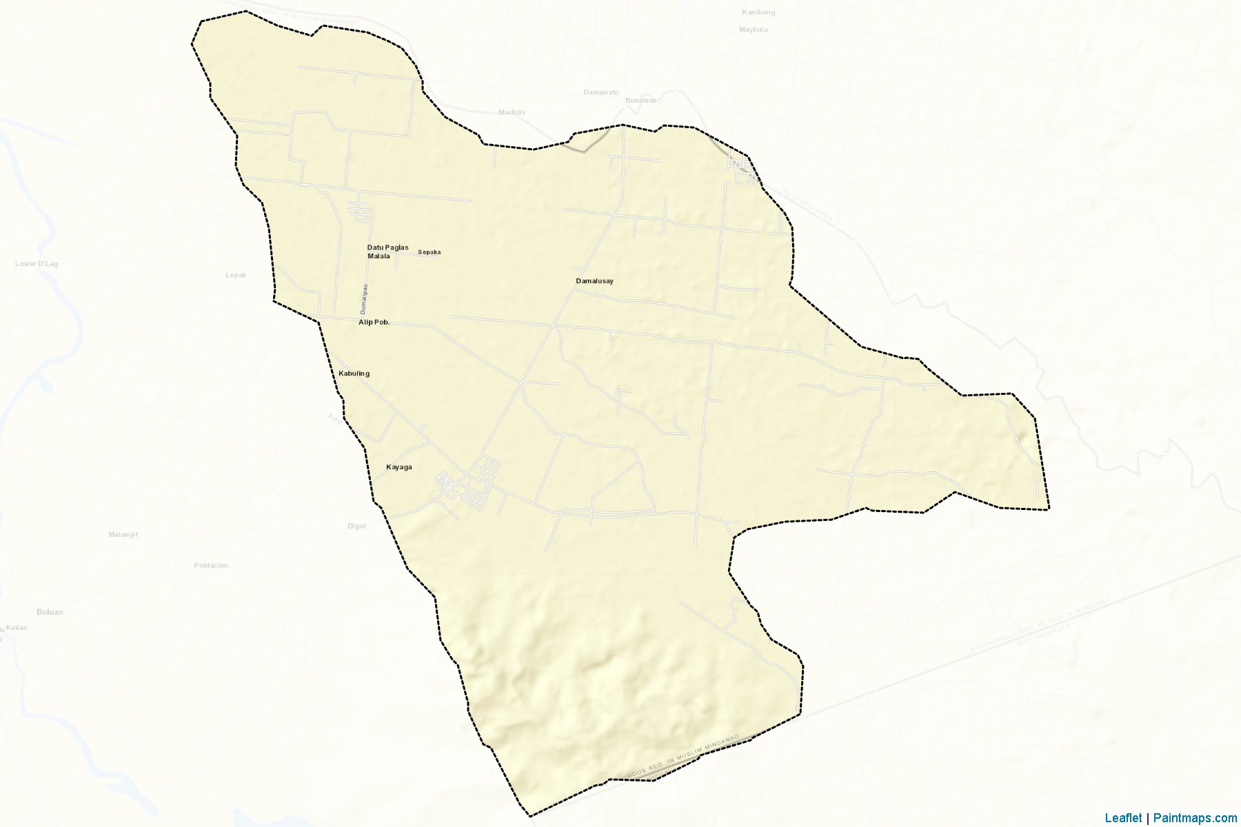 Datu Paglas (Maguindanao) Map Cropping Samples-2