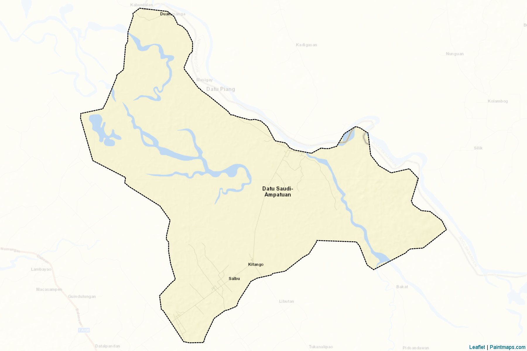 Datu Piang (Maguindanao) Map Cropping Samples-2