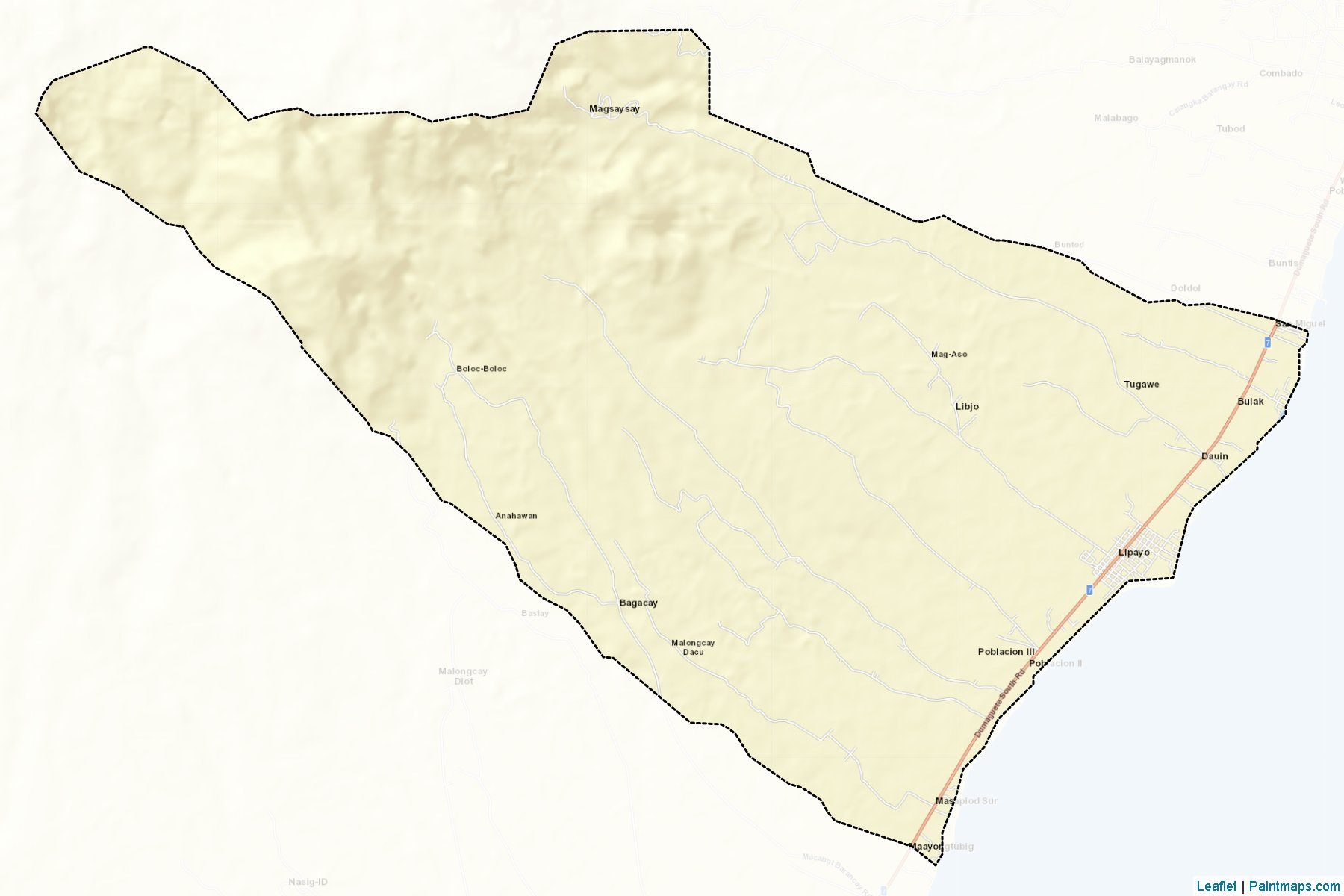 Dauin (Negros Oriental) Map Cropping Samples-2