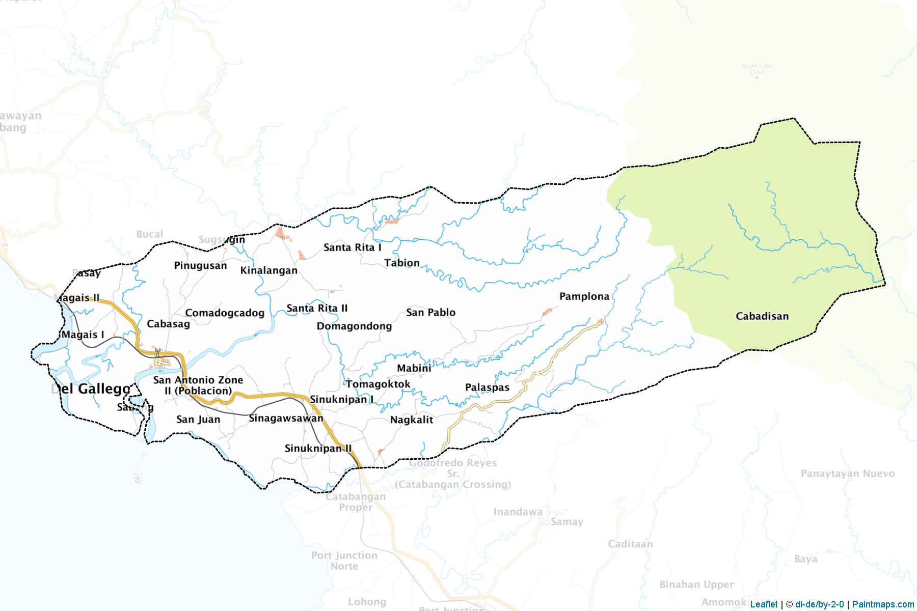 Muestras de recorte de mapas Del Gallego (Camarines Sur)-1