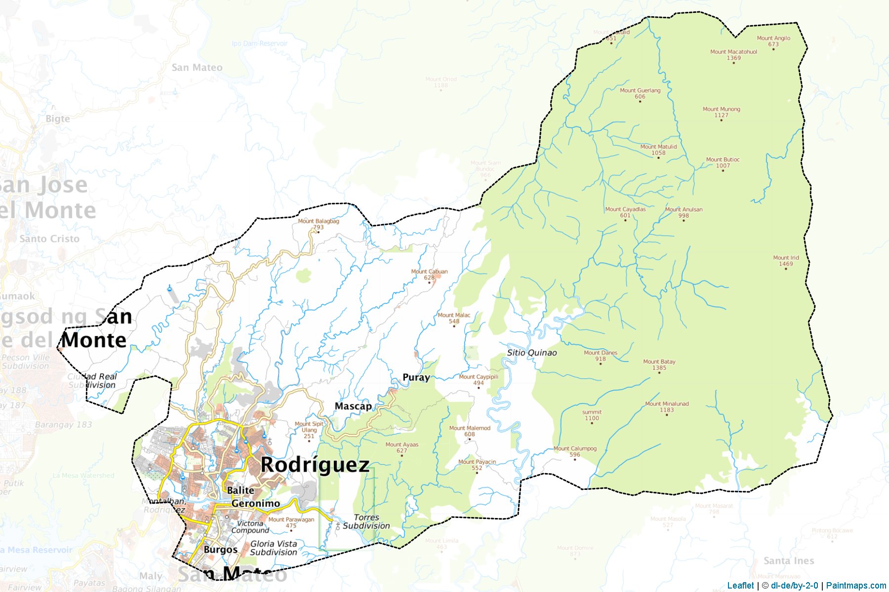 E. Rodriguez (Rizal) Map Cropping Samples-1