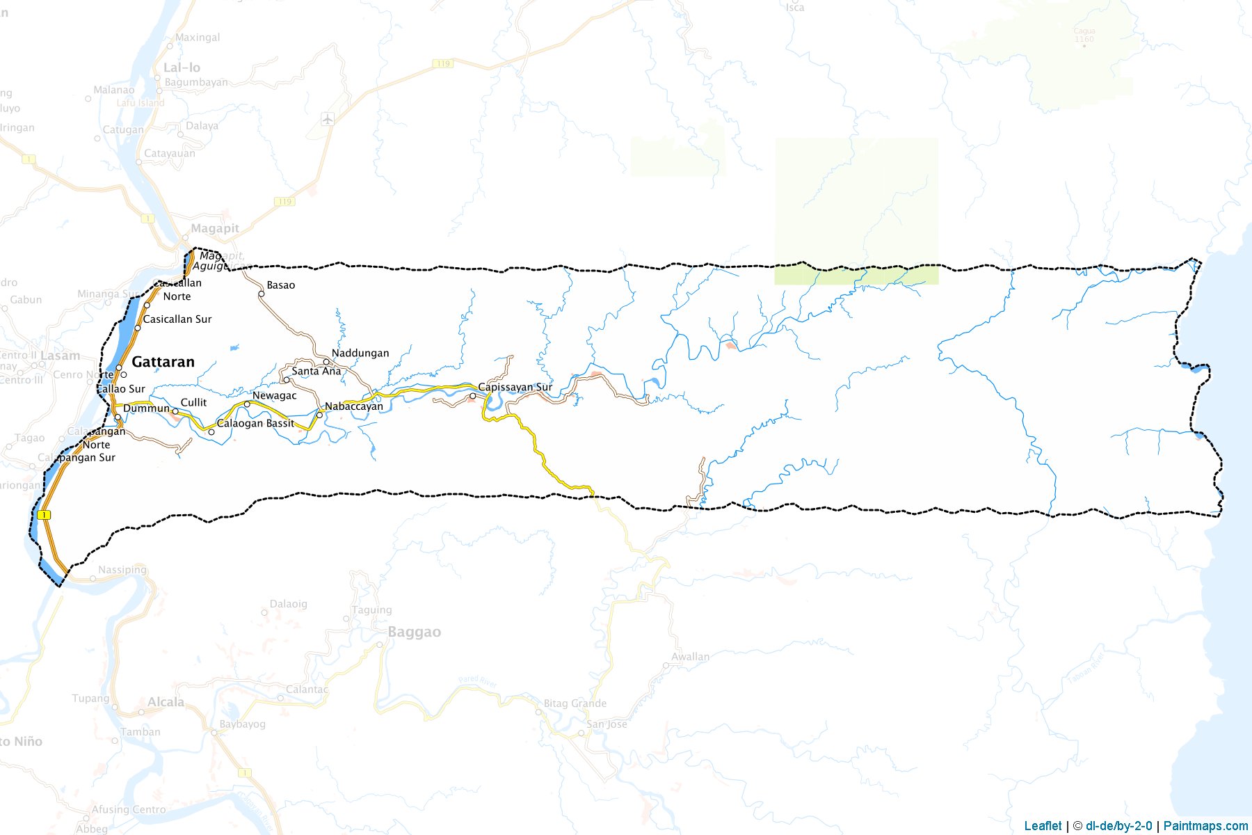 Gattaran (Cagayan) Map Cropping Samples-1