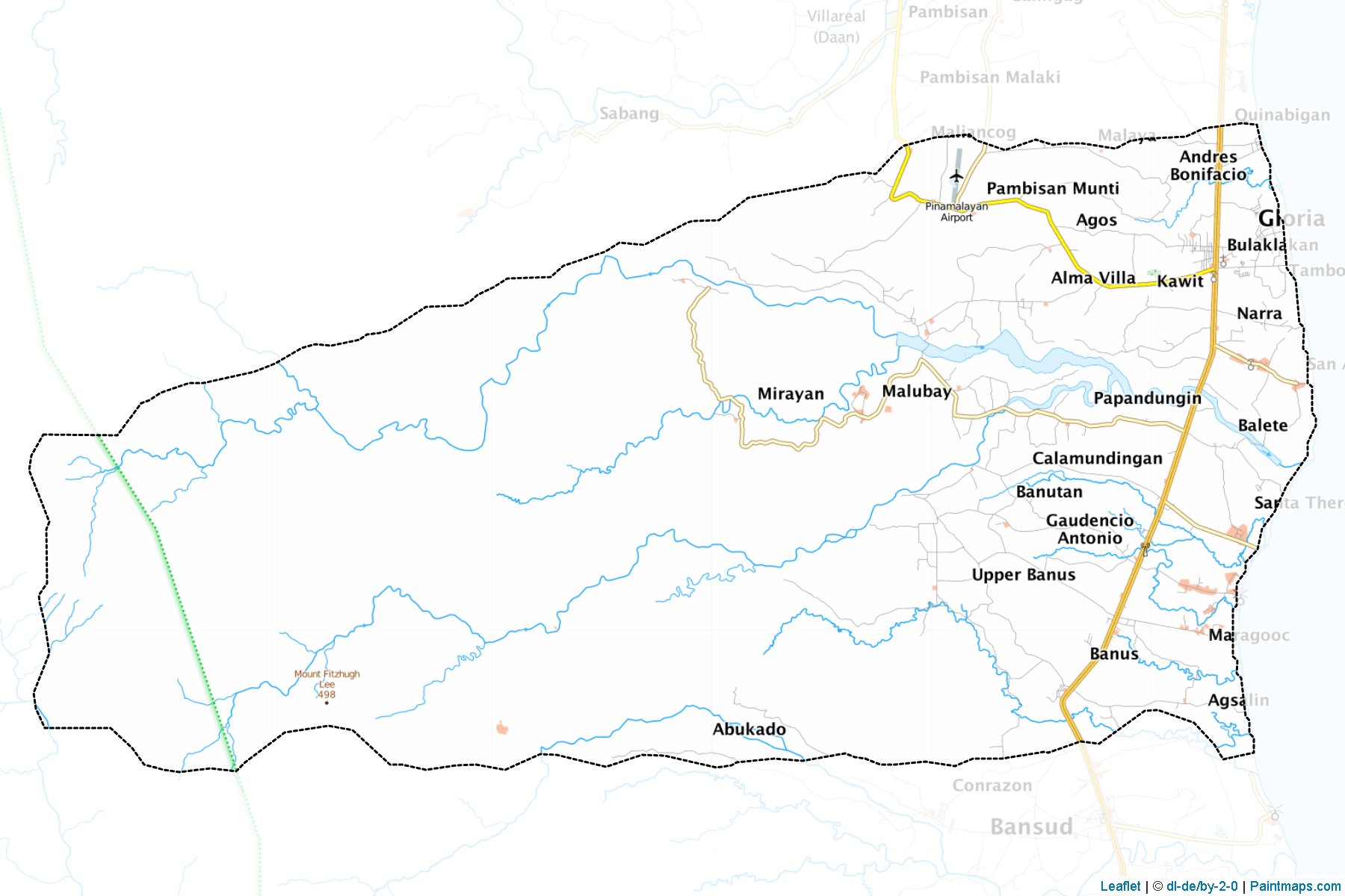 Gloria (Mindoro Oriental) Map Cropping Samples-1